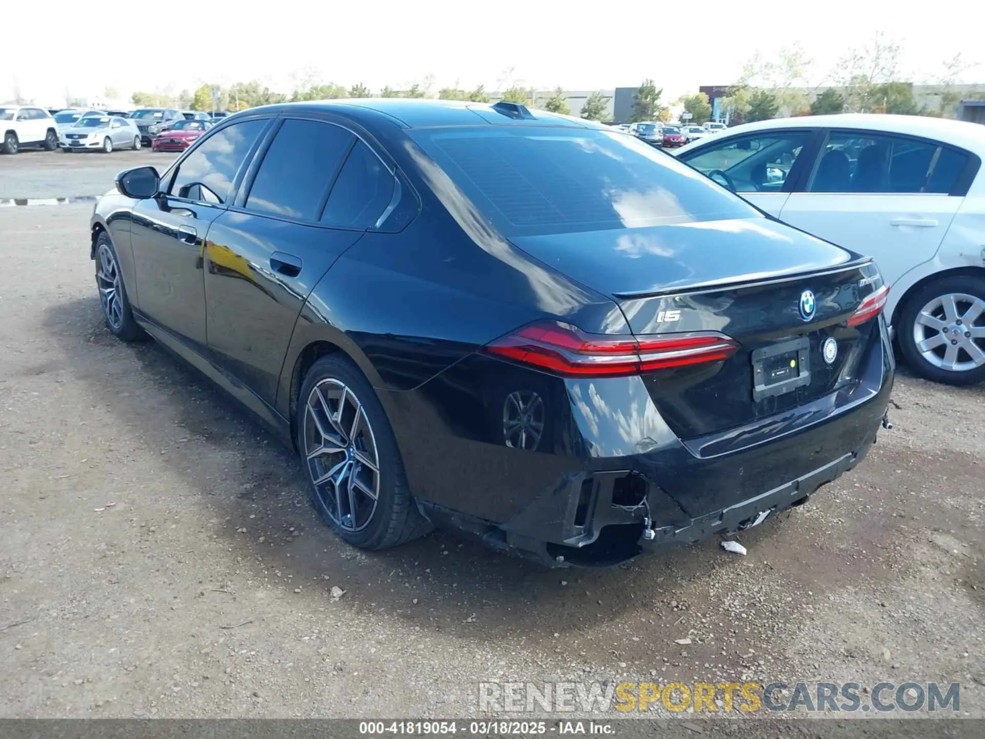 3 Photograph of a damaged car WBY33FK07RCR33103 BMW I5 2024