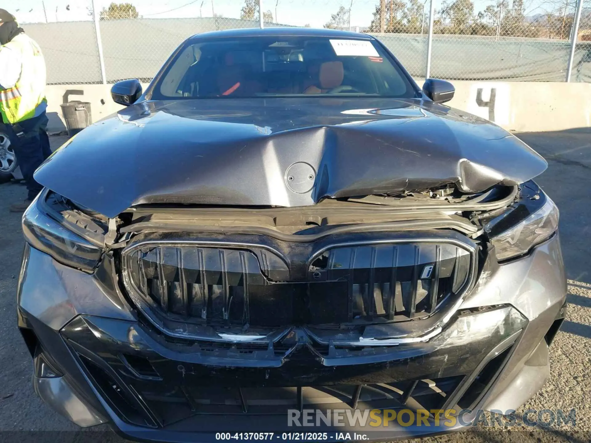 12 Photograph of a damaged car WBY33FK09RCR42126 BMW I5 2024