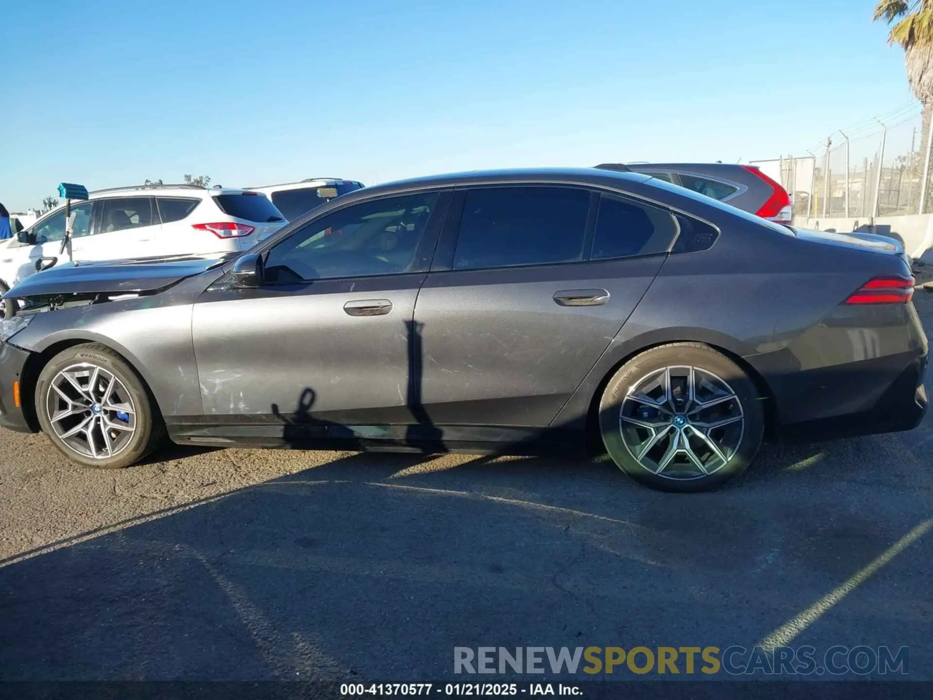 14 Photograph of a damaged car WBY33FK09RCR42126 BMW I5 2024