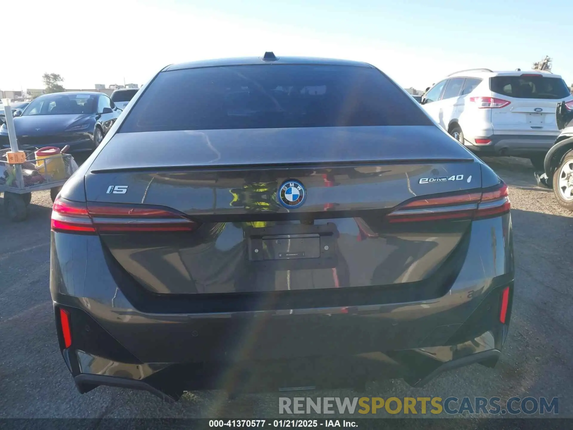 16 Photograph of a damaged car WBY33FK09RCR42126 BMW I5 2024