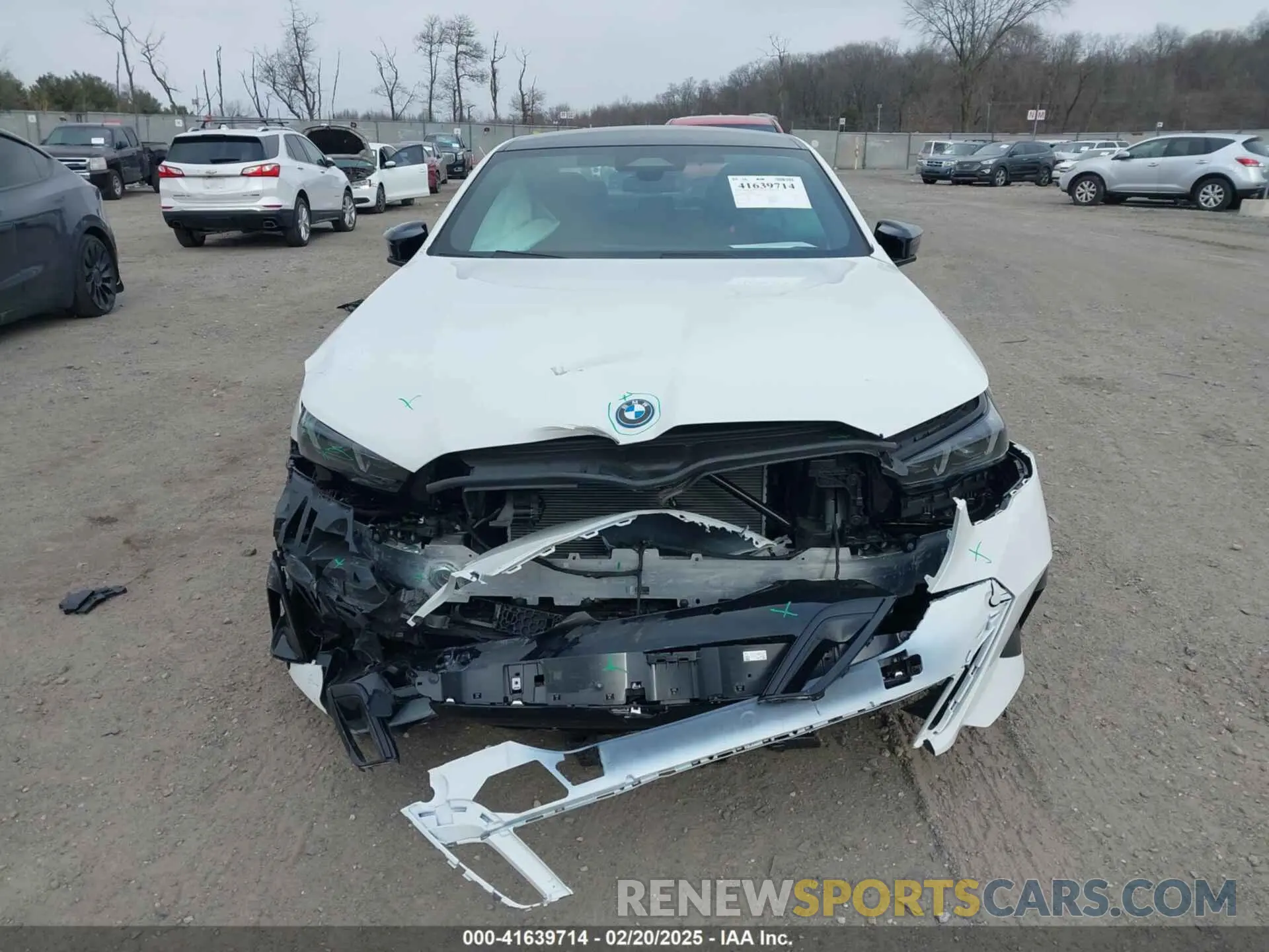 12 Photograph of a damaged car WBY43FK07RCP53740 BMW I5 2024