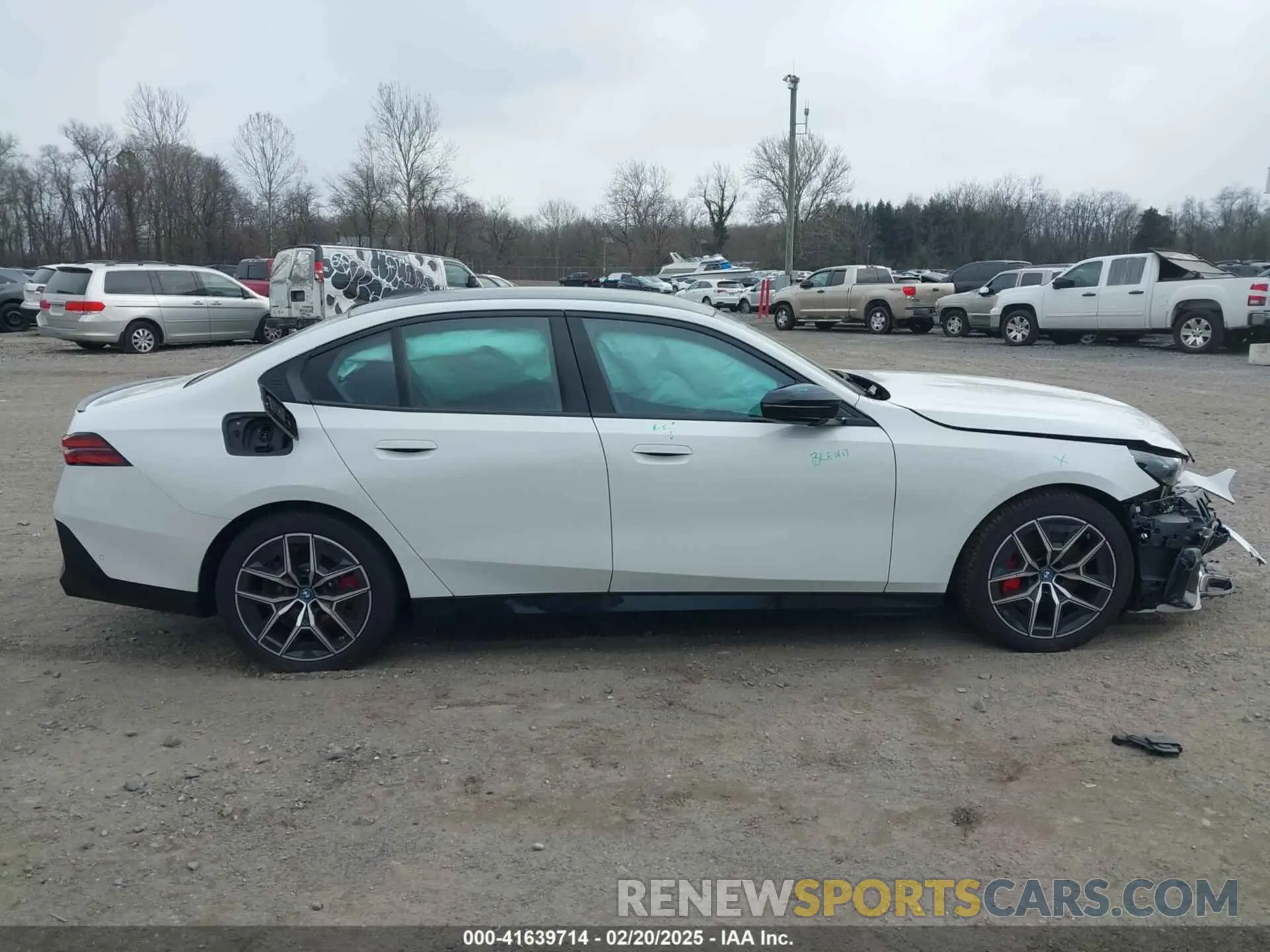 13 Photograph of a damaged car WBY43FK07RCP53740 BMW I5 2024