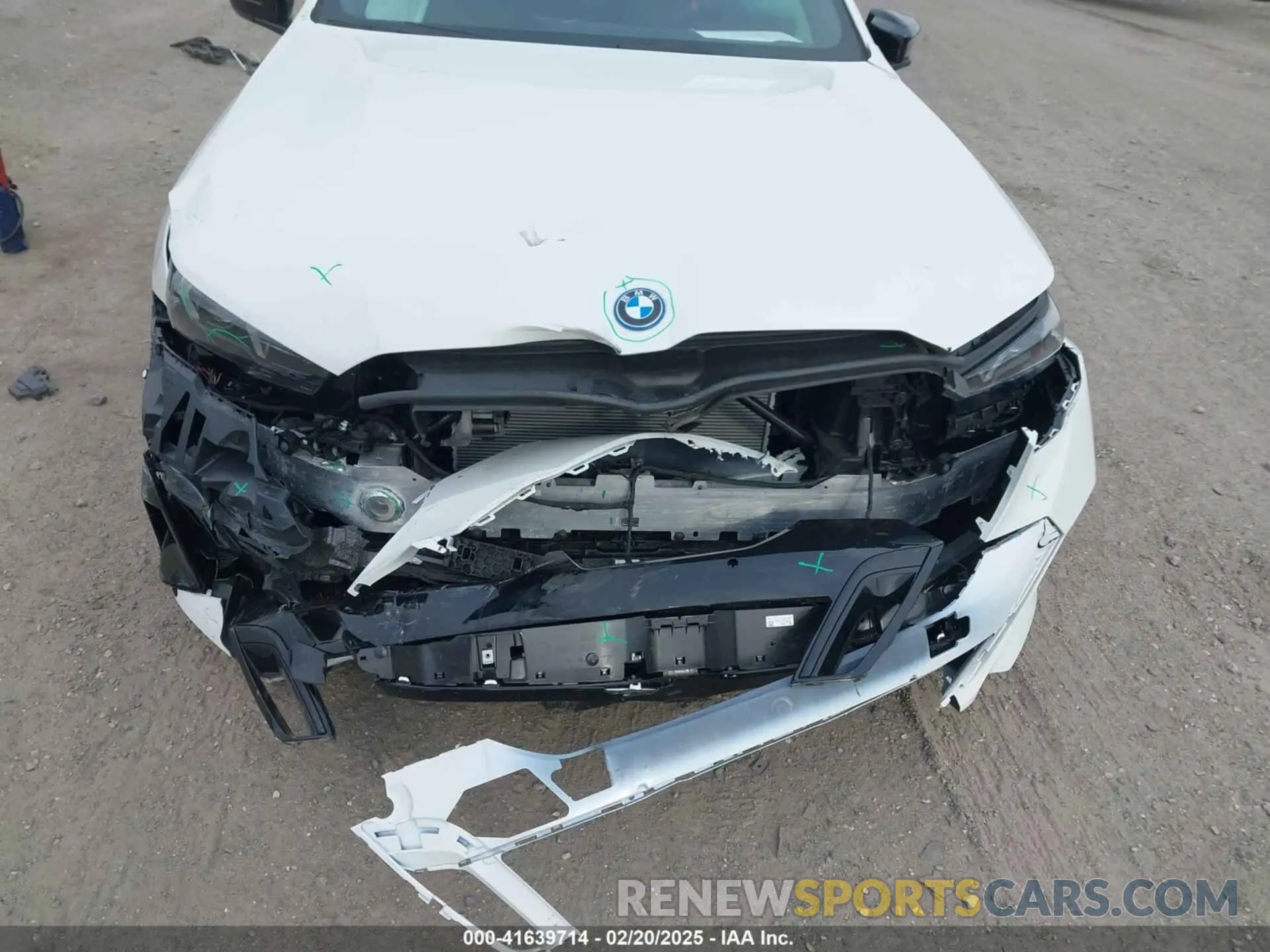 6 Photograph of a damaged car WBY43FK07RCP53740 BMW I5 2024