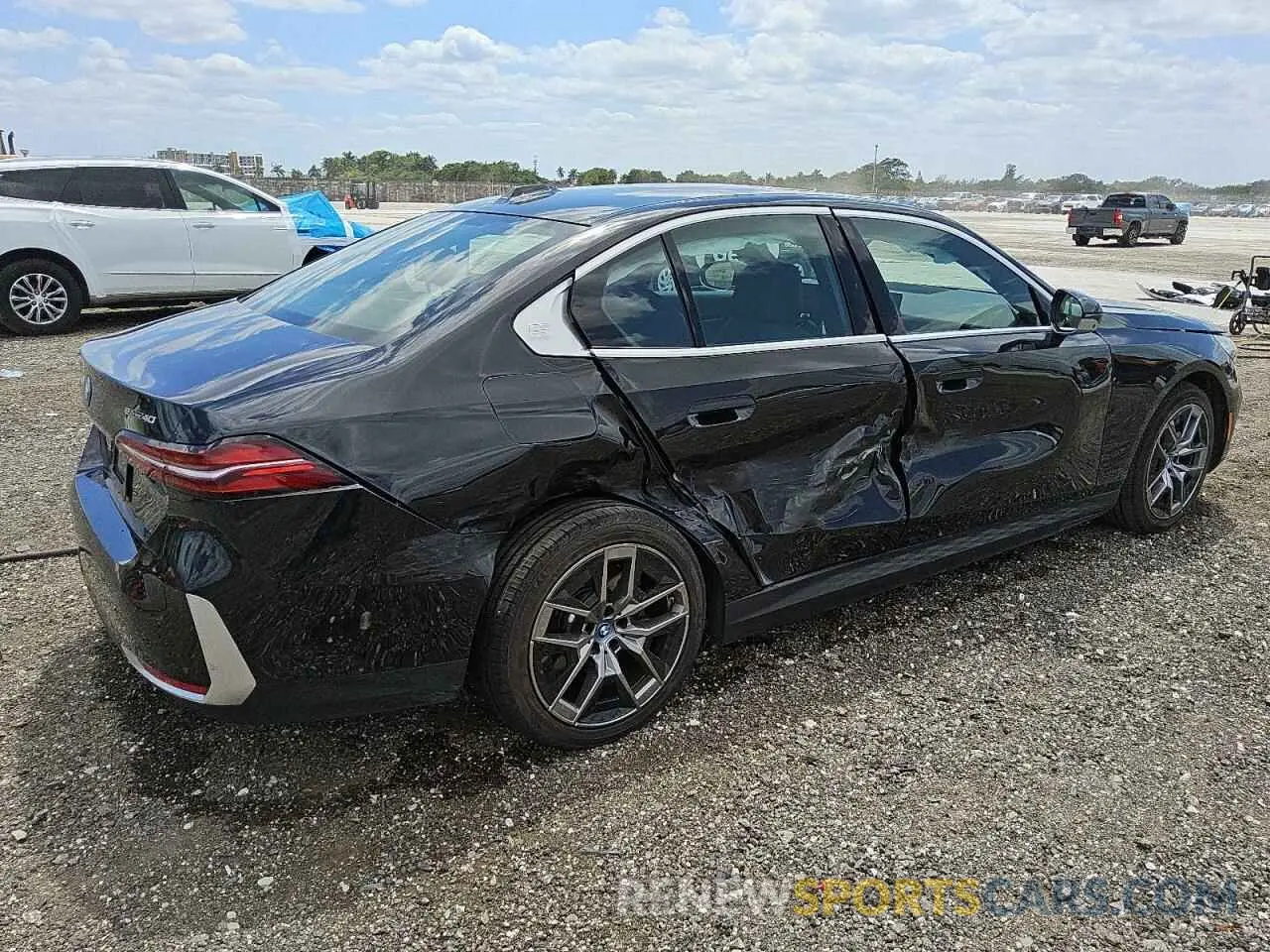 3 Photograph of a damaged car WBY33FK02RCR91118 BMW I5 EDRIVE 2024