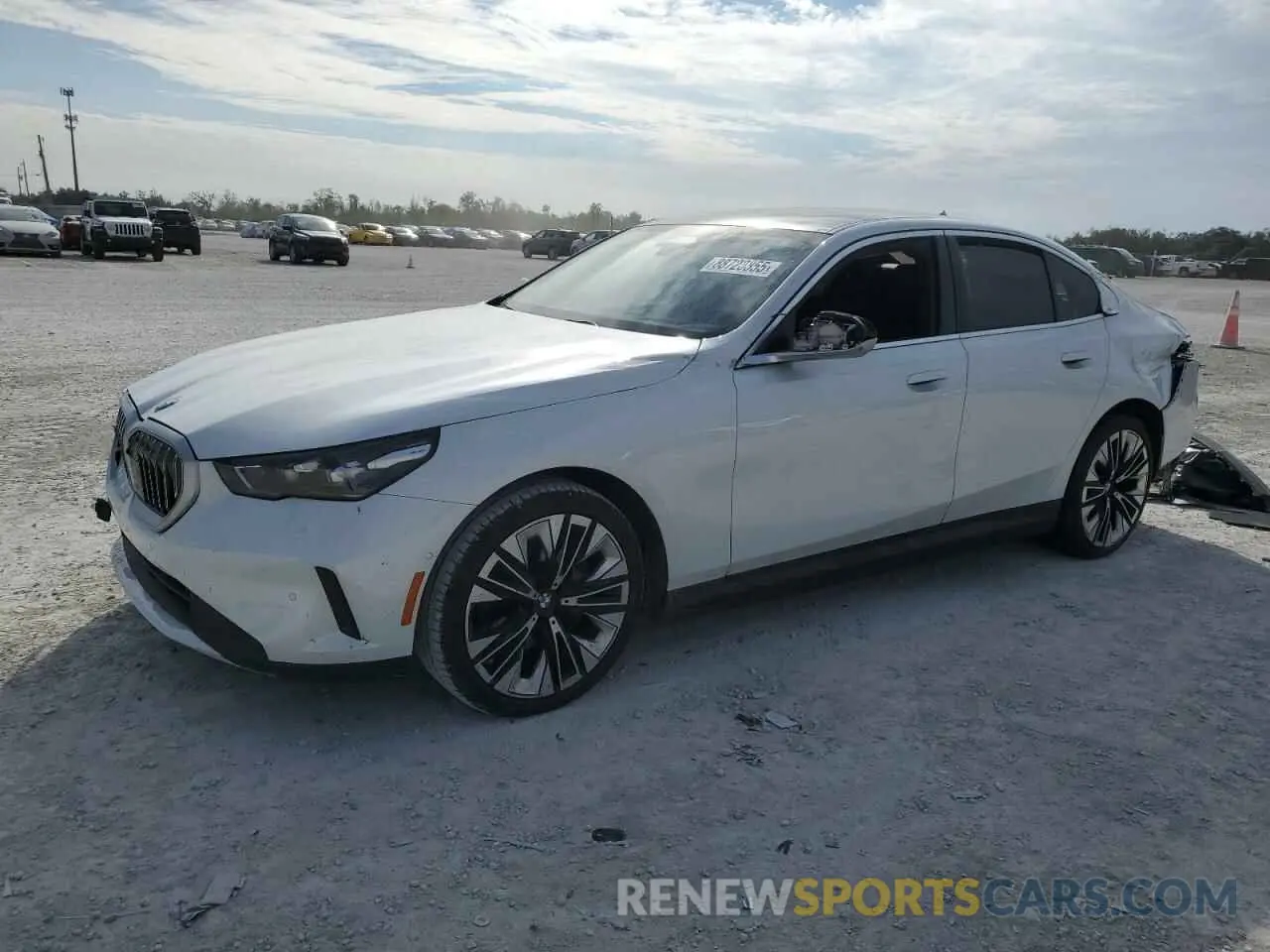 1 Photograph of a damaged car WBY33FK04RCR38307 BMW I5 EDRIVE 2024