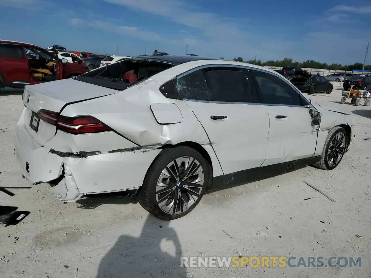 3 Photograph of a damaged car WBY33FK04RCR38307 BMW I5 EDRIVE 2024