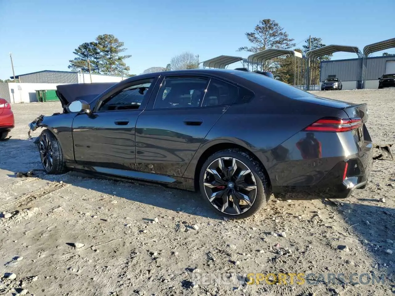 2 Photograph of a damaged car WBY33FK04RCR49355 BMW I5 EDRIVE 2024