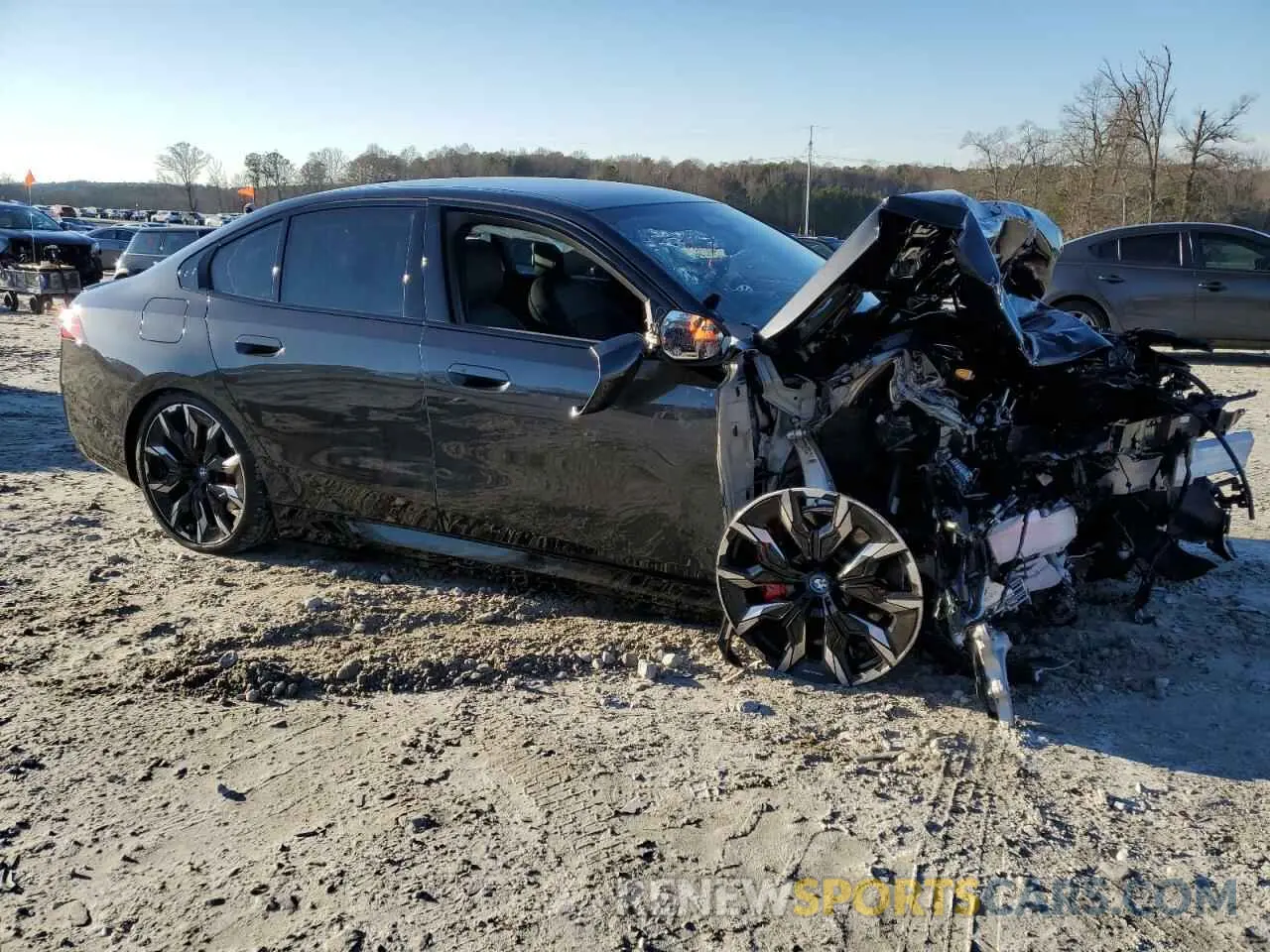 4 Photograph of a damaged car WBY33FK04RCR49355 BMW I5 EDRIVE 2024