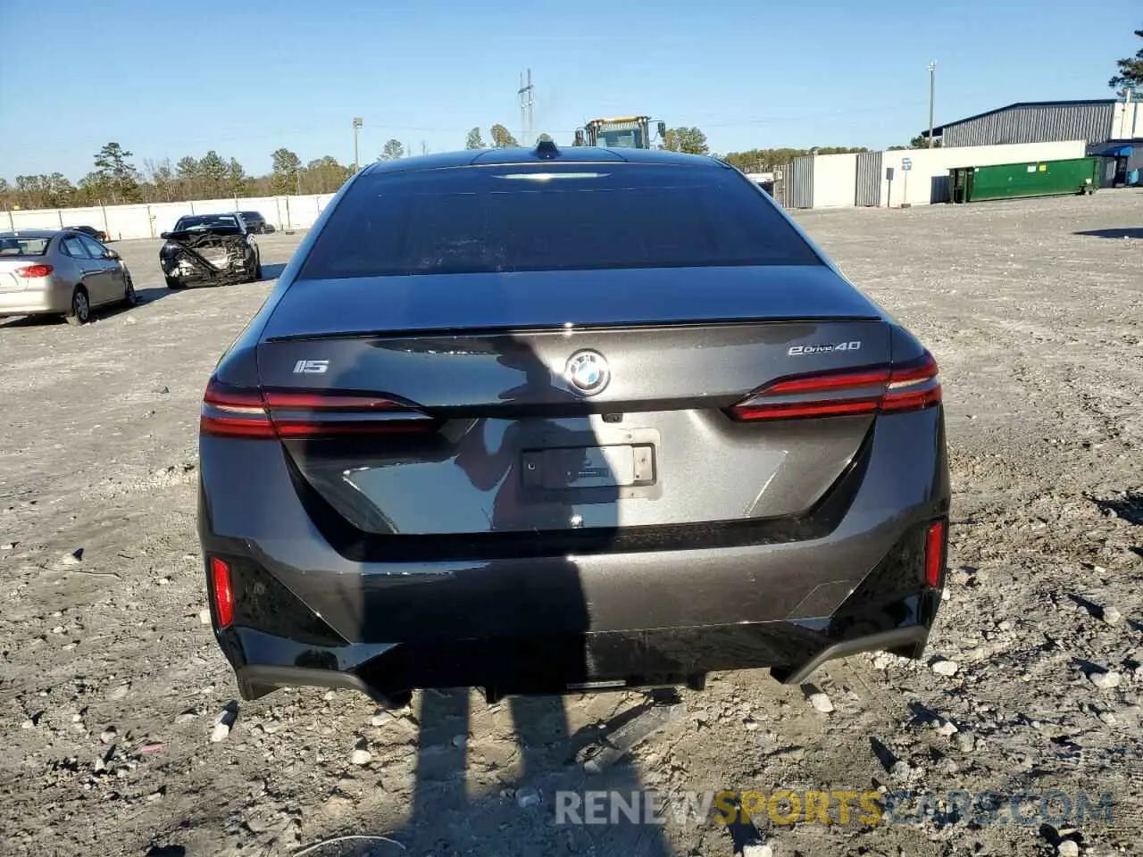 6 Photograph of a damaged car WBY33FK04RCR49355 BMW I5 EDRIVE 2024