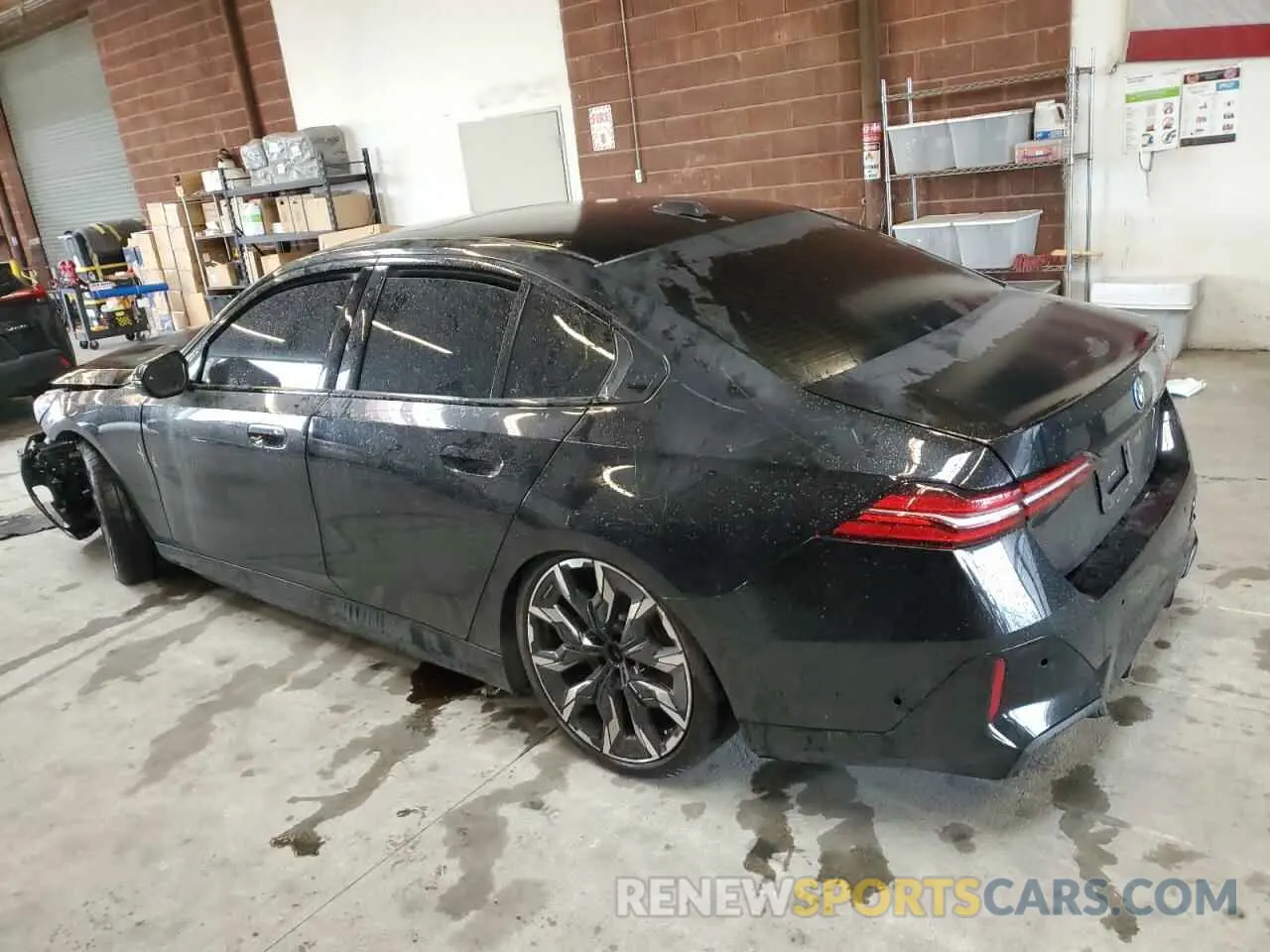 2 Photograph of a damaged car WBY33FK07RCP43401 BMW I5 EDRIVE 2024