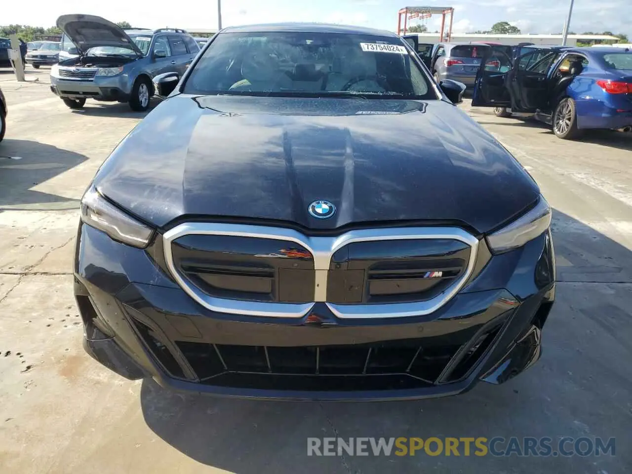 5 Photograph of a damaged car WBY43FK00RCP12947 BMW I5 M60 2024
