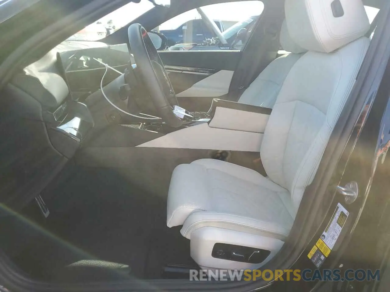 7 Photograph of a damaged car WBY43FK00RCP12947 BMW I5 M60 2024