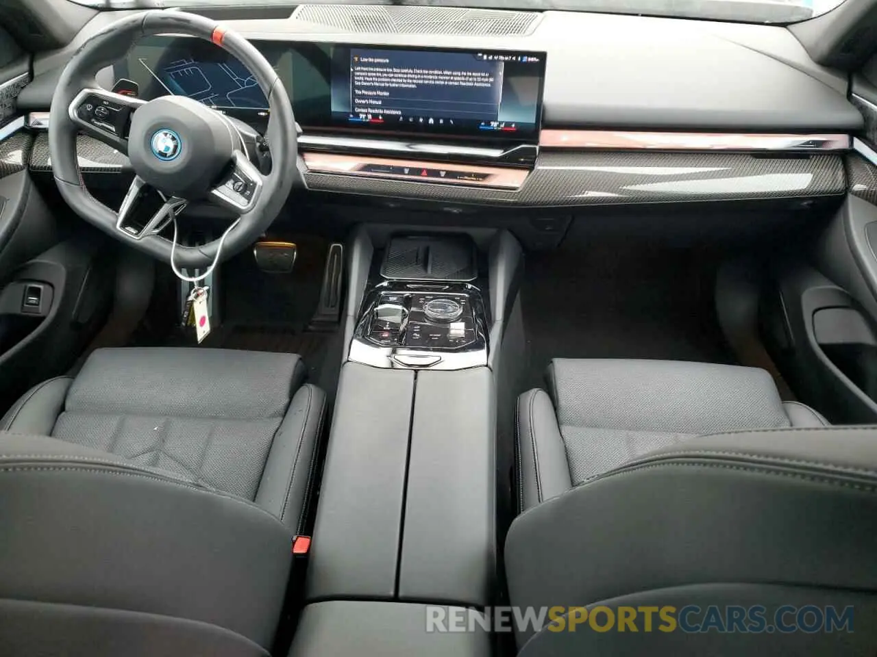 8 Photograph of a damaged car WBY43FK04RCP95184 BMW I5 M60 2024