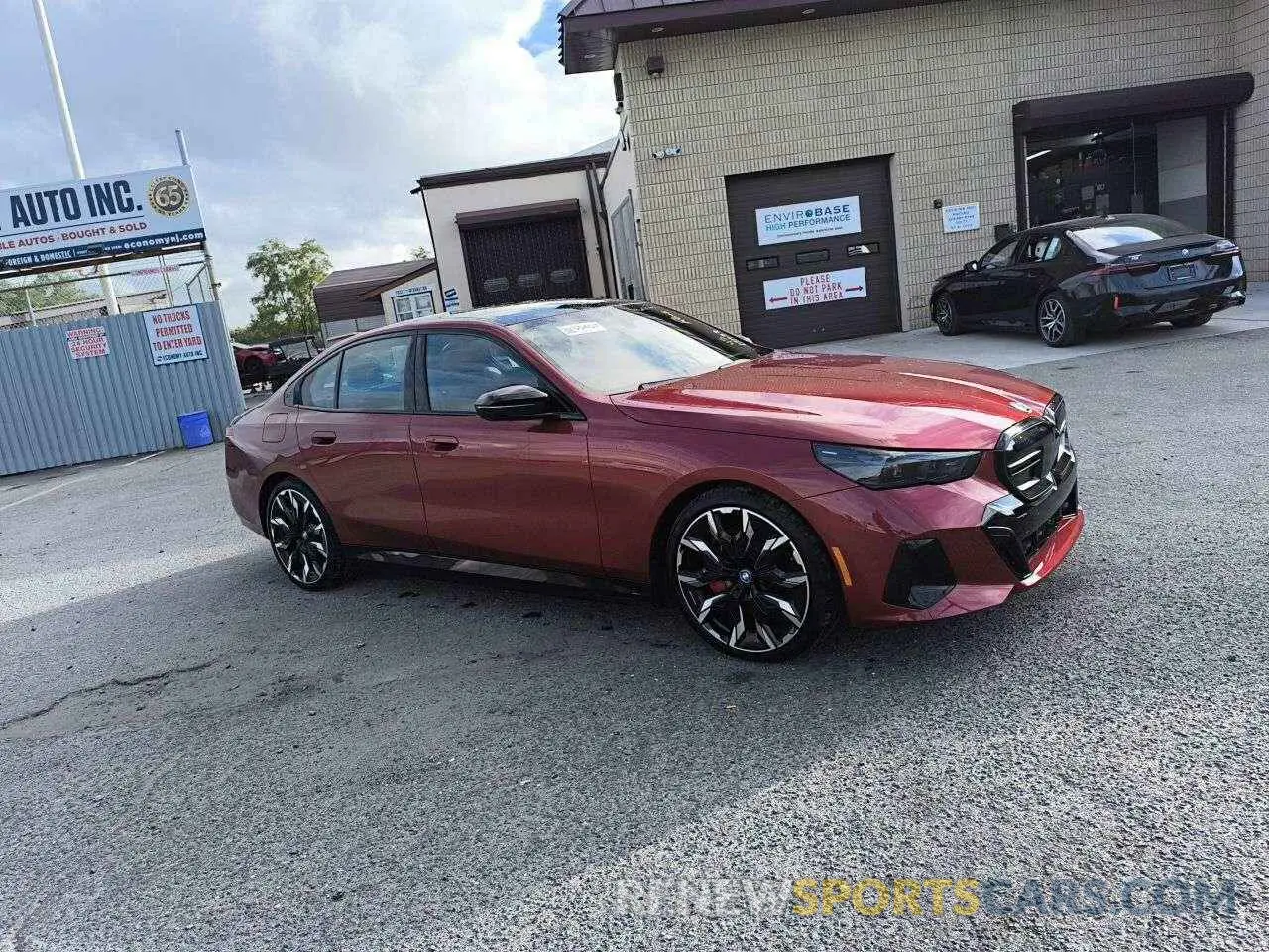 3 Photograph of a damaged car WBY43FK05RCR29359 BMW I5 M60 2024