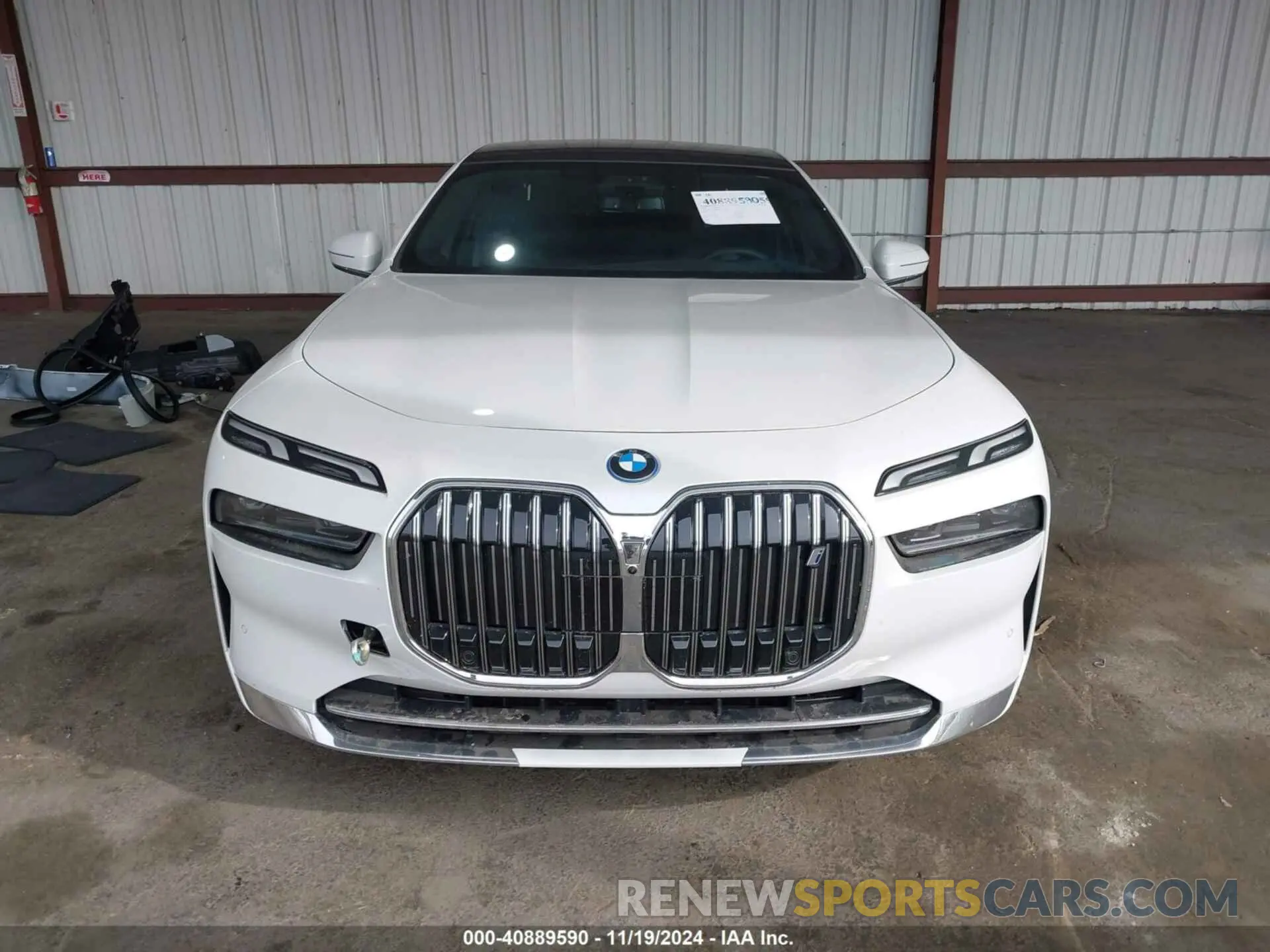 12 Photograph of a damaged car WBY43EJ04RCR65779 BMW I7 2024