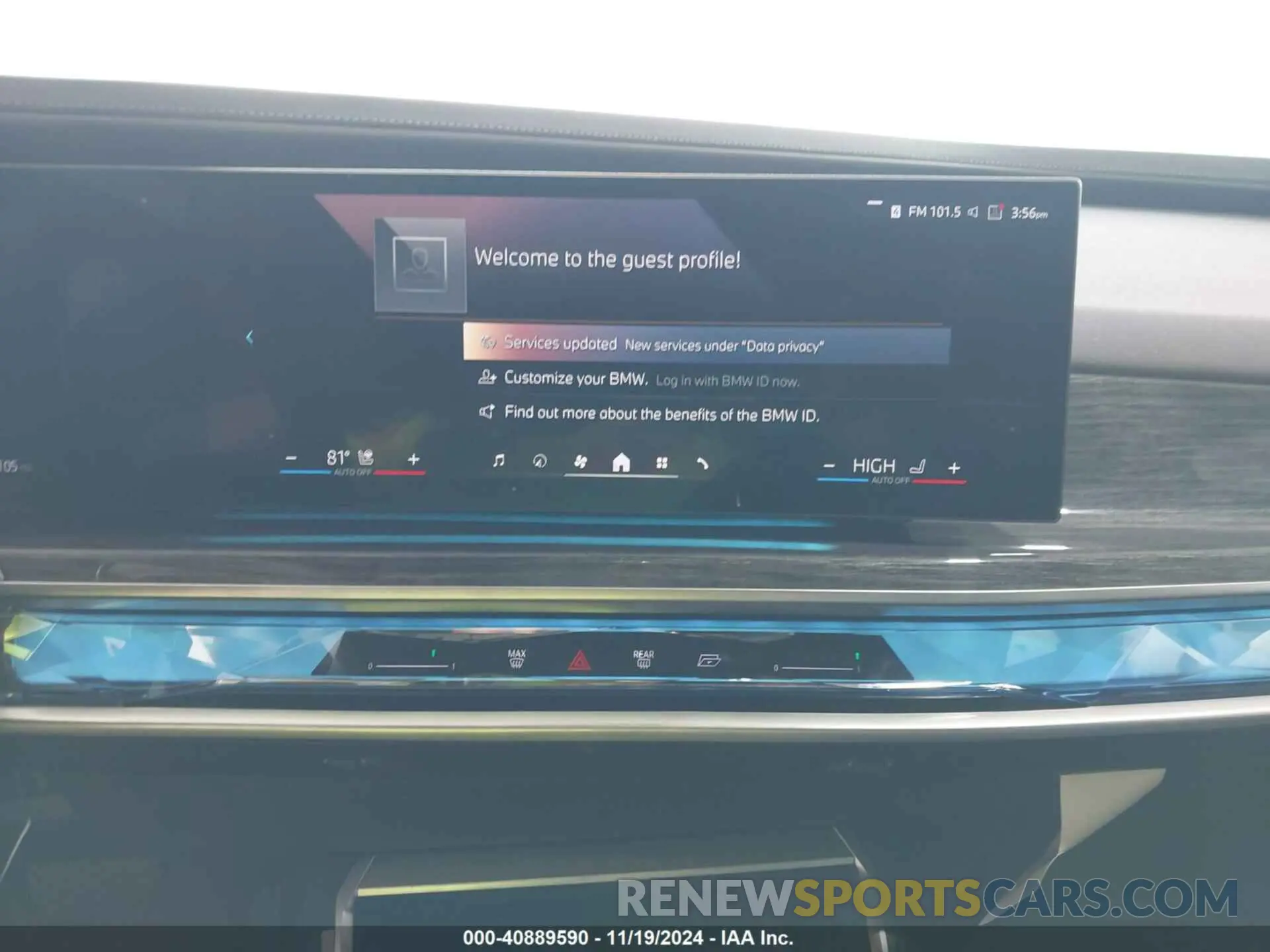 18 Photograph of a damaged car WBY43EJ04RCR65779 BMW I7 2024