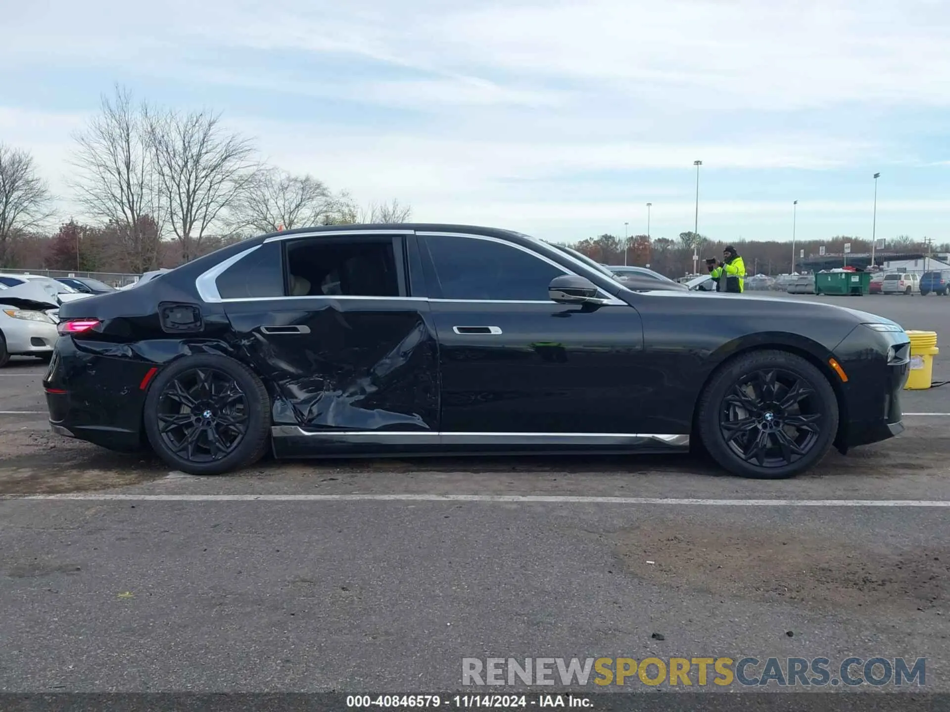 13 Photograph of a damaged car WBY53EJ0XRCR61336 BMW I7 2024