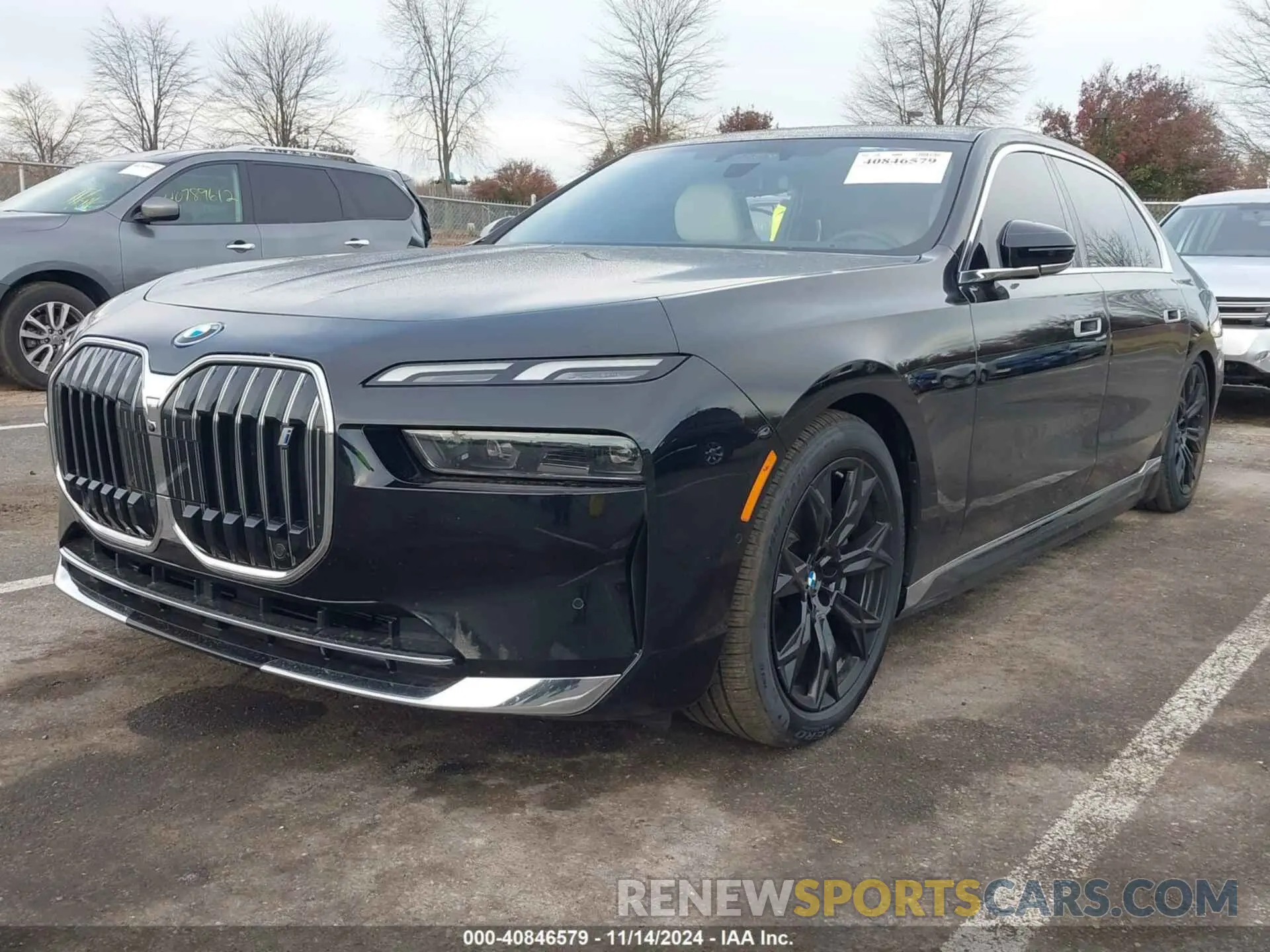 2 Photograph of a damaged car WBY53EJ0XRCR61336 BMW I7 2024