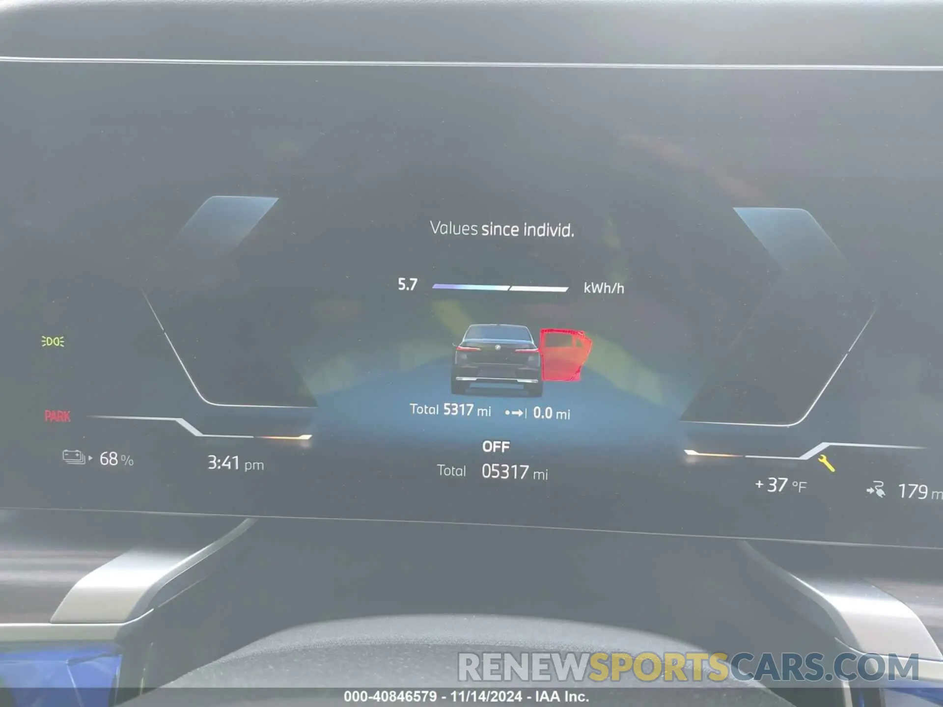 7 Photograph of a damaged car WBY53EJ0XRCR61336 BMW I7 2024