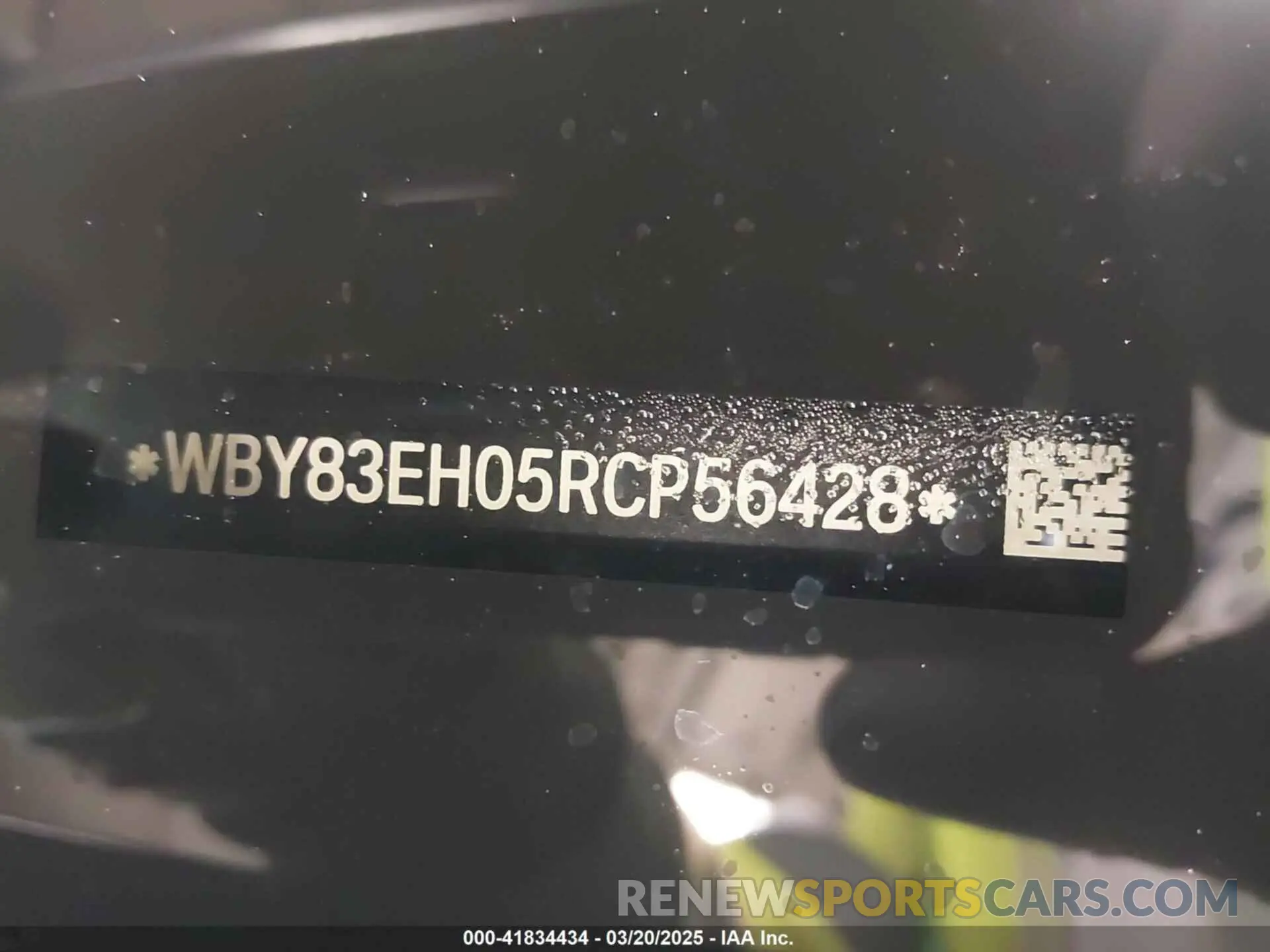 12 Photograph of a damaged car WBY83EH05RCP56428 BMW I7 2024