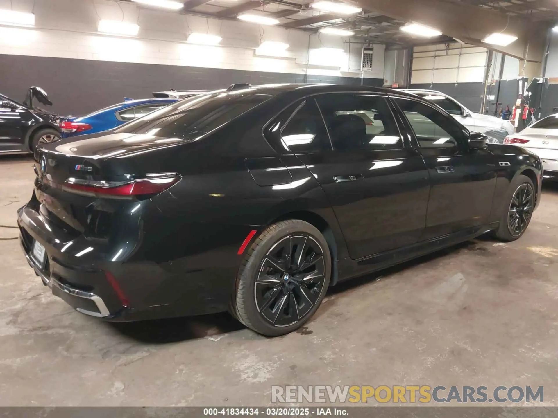 4 Photograph of a damaged car WBY83EH05RCP56428 BMW I7 2024