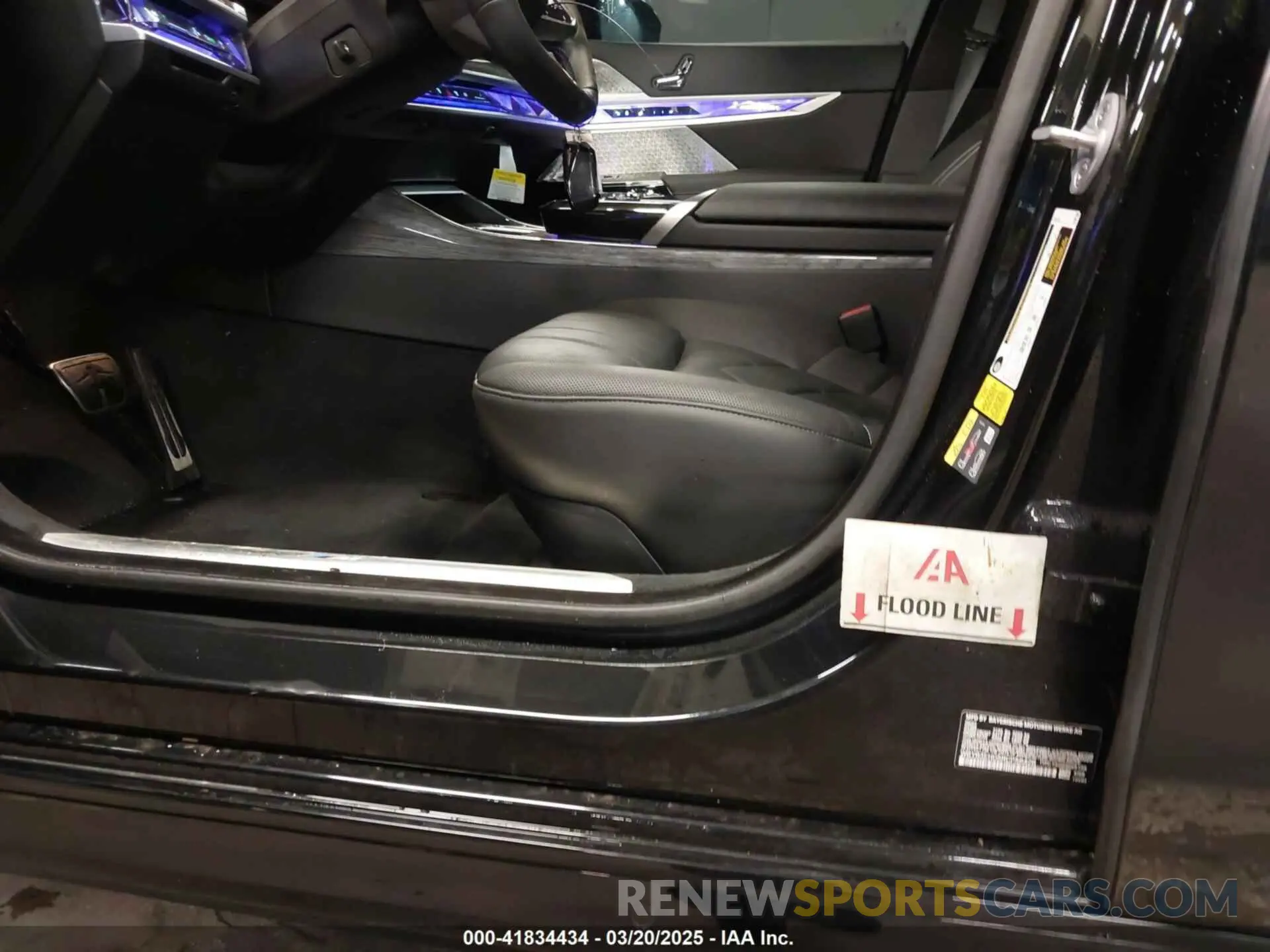6 Photograph of a damaged car WBY83EH05RCP56428 BMW I7 2024