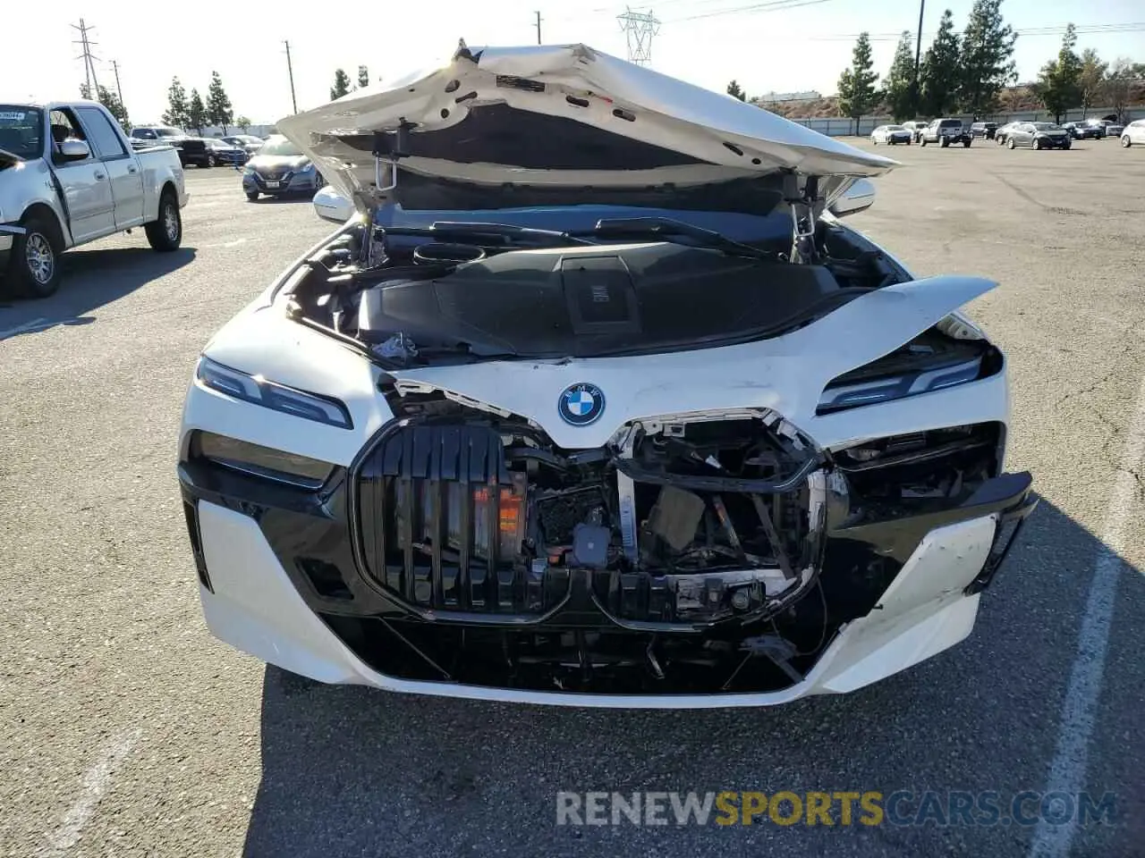 5 Photograph of a damaged car WBY43EJ04RCS69245 BMW I7 EDRIVE5 2024