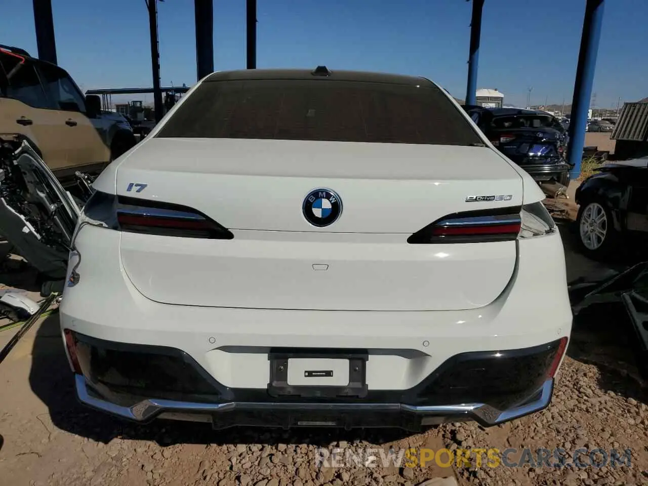6 Photograph of a damaged car WBY43EJ06RCR45999 BMW I7 EDRIVE5 2024
