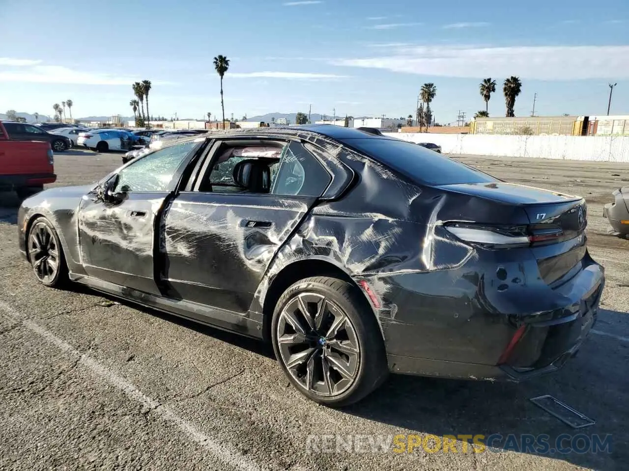 2 Photograph of a damaged car WBY53EJ01RCN97212 BMW I7 XDRIVE6 2024