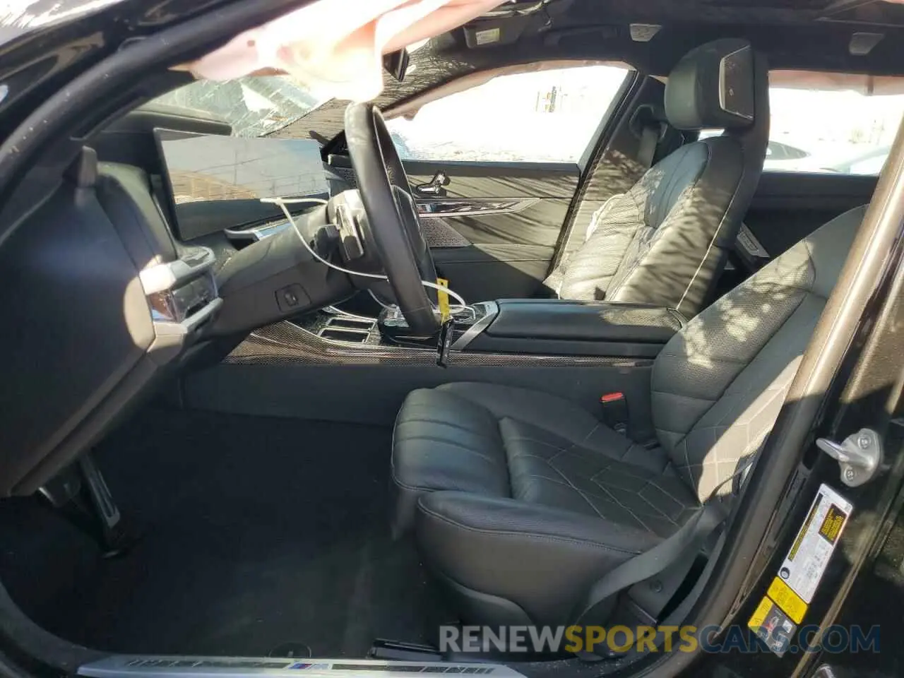 7 Photograph of a damaged car WBY53EJ01RCN97212 BMW I7 XDRIVE6 2024