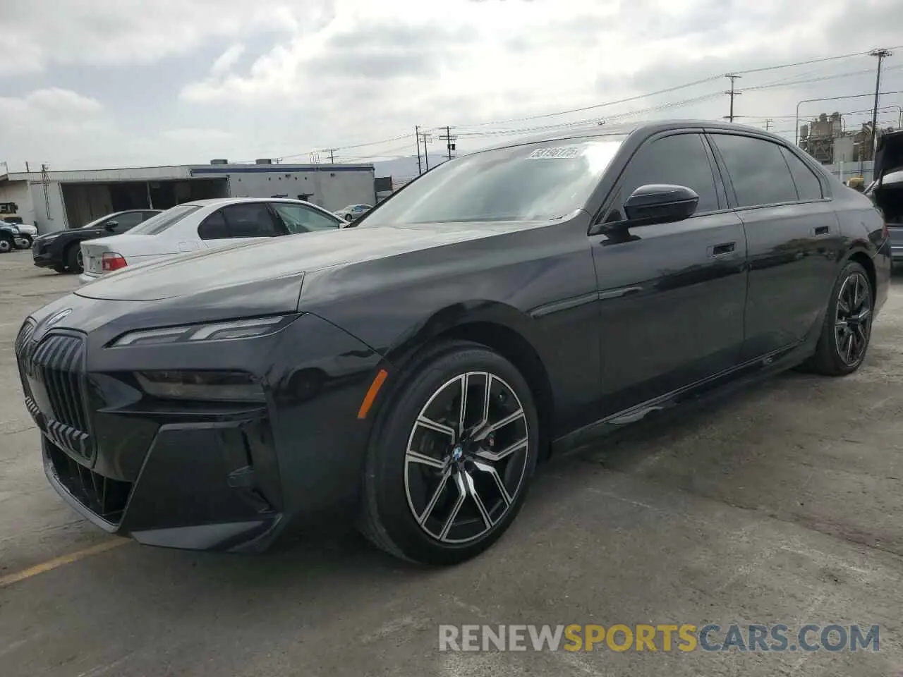 1 Photograph of a damaged car WBY53EJ05RCP85098 BMW I7 XDRIVE6 2024