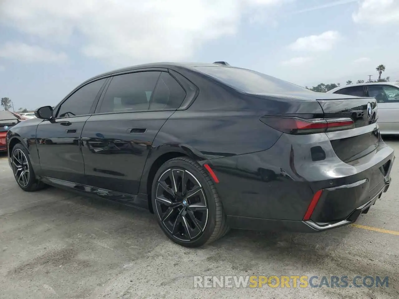 2 Photograph of a damaged car WBY53EJ05RCP85098 BMW I7 XDRIVE6 2024