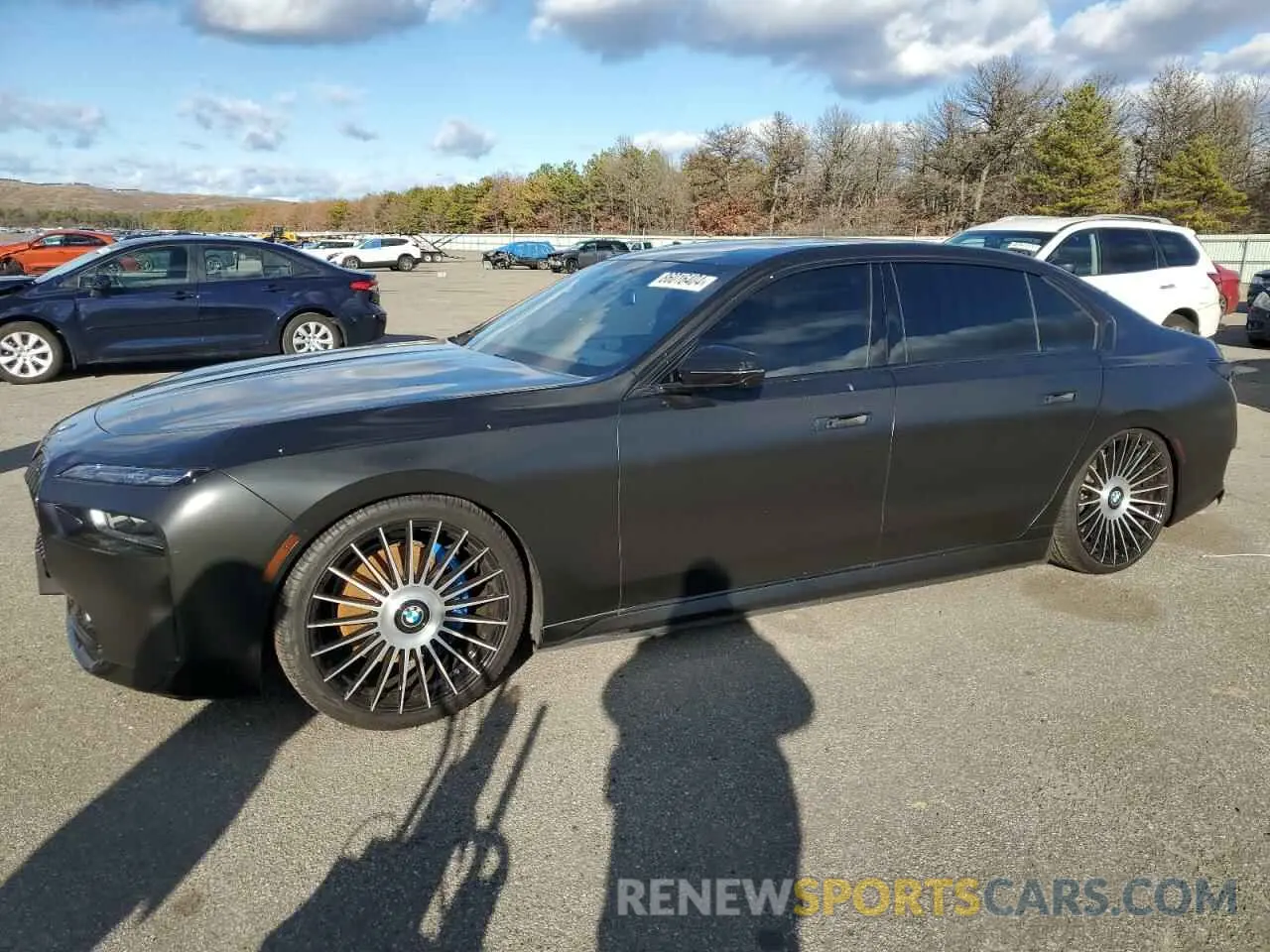 1 Photograph of a damaged car WBY53EJ07RCP22309 BMW I7 XDRIVE6 2024