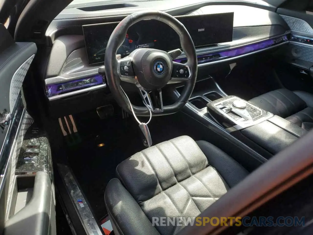 8 Photograph of a damaged car WBY53EJ07RCR57860 BMW I7 XDRIVE6 2024