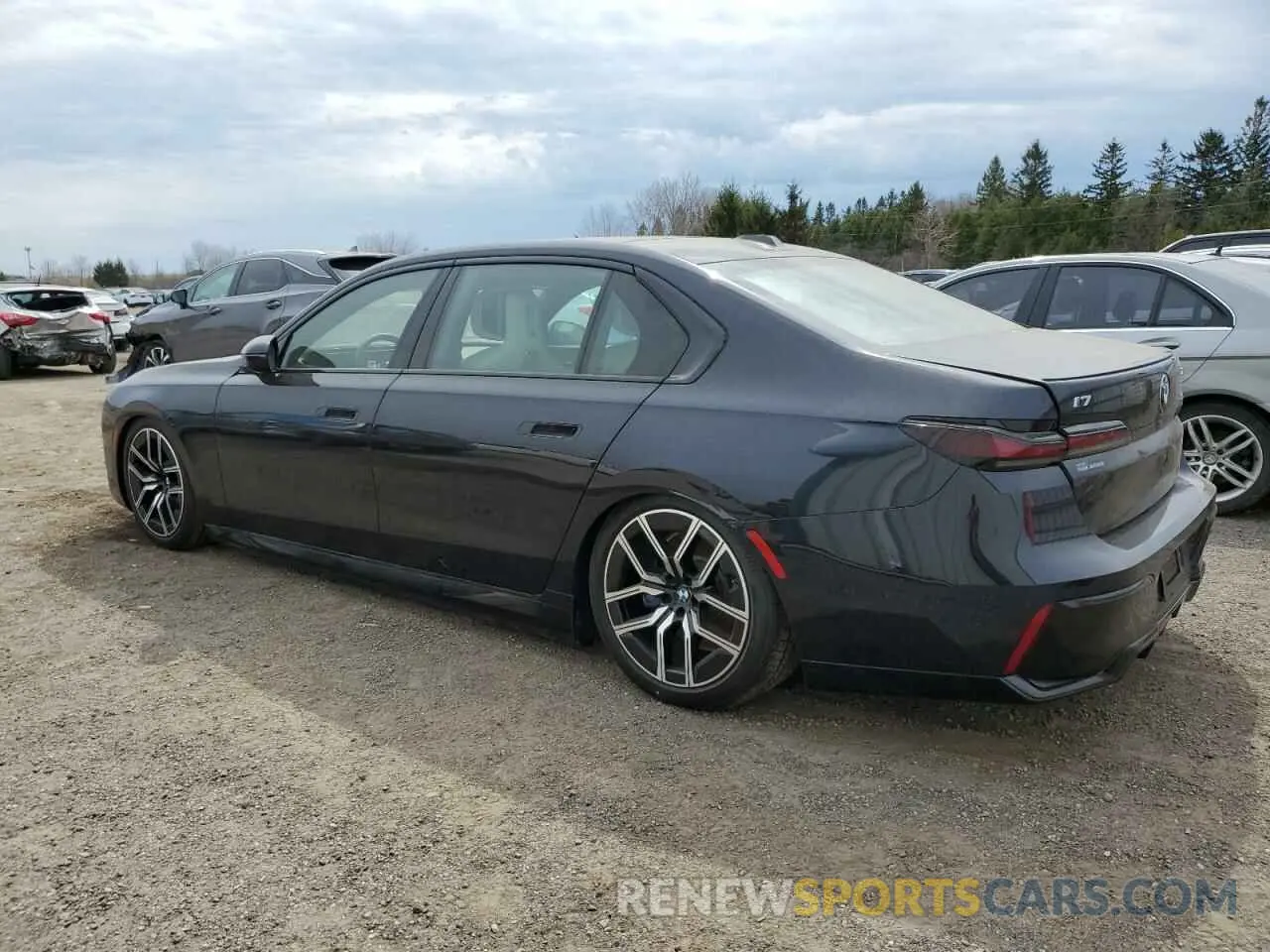 2 Photograph of a damaged car WBY53EJ08RCP19497 BMW I7 XDRIVE6 2024
