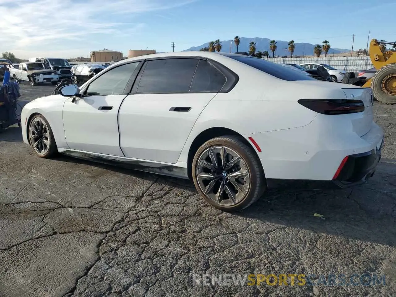 2 Photograph of a damaged car WBY53EJ08RCP58753 BMW I7 XDRIVE6 2024