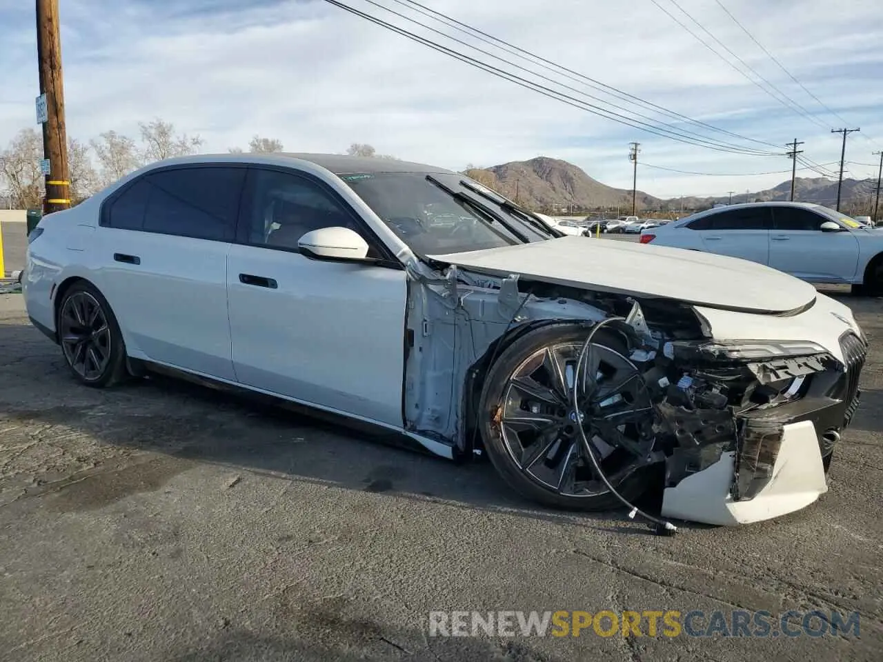 4 Photograph of a damaged car WBY53EJ08RCP58753 BMW I7 XDRIVE6 2024