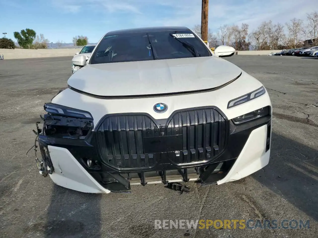 5 Photograph of a damaged car WBY53EJ08RCP58753 BMW I7 XDRIVE6 2024