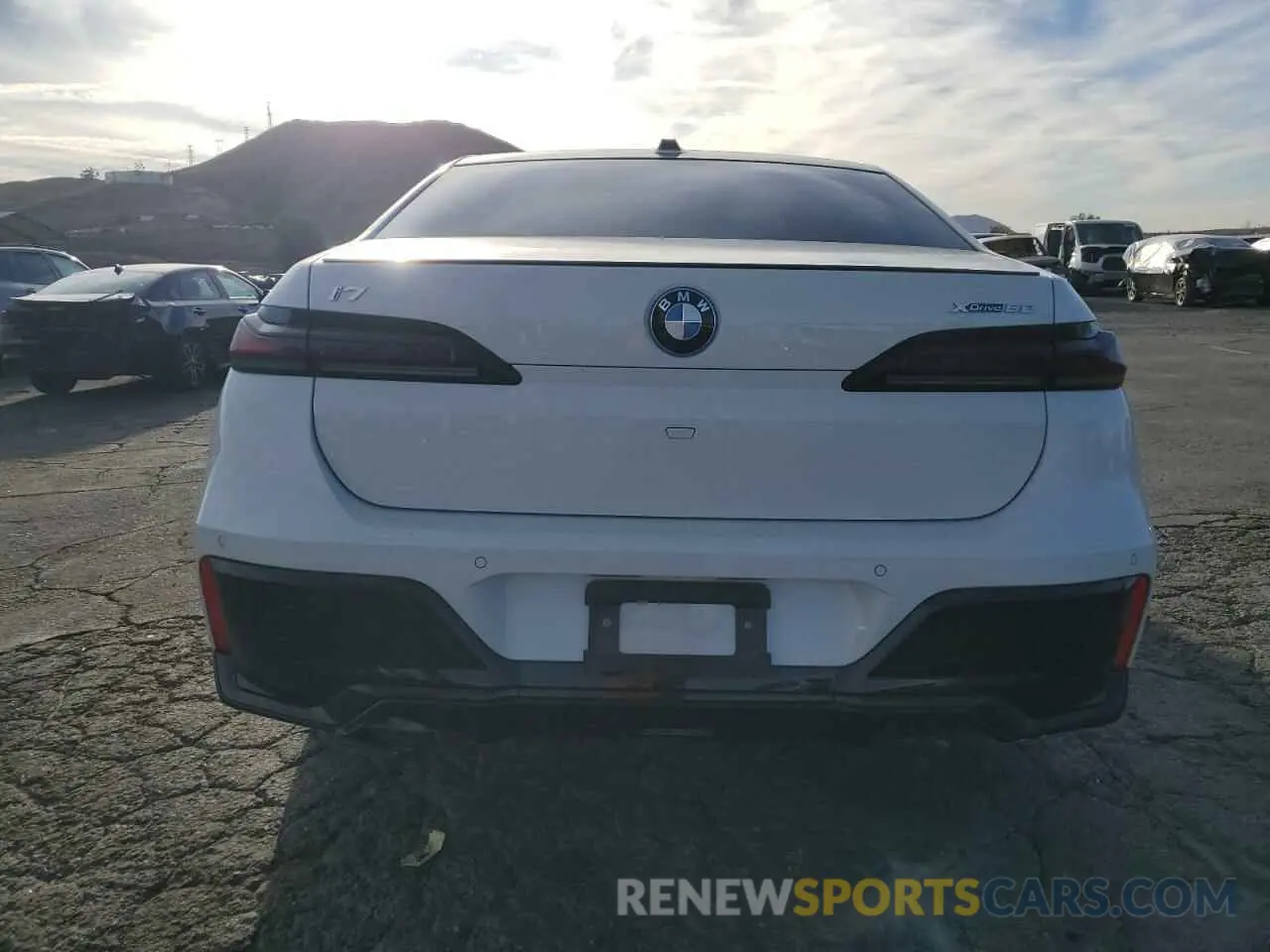 6 Photograph of a damaged car WBY53EJ08RCP58753 BMW I7 XDRIVE6 2024