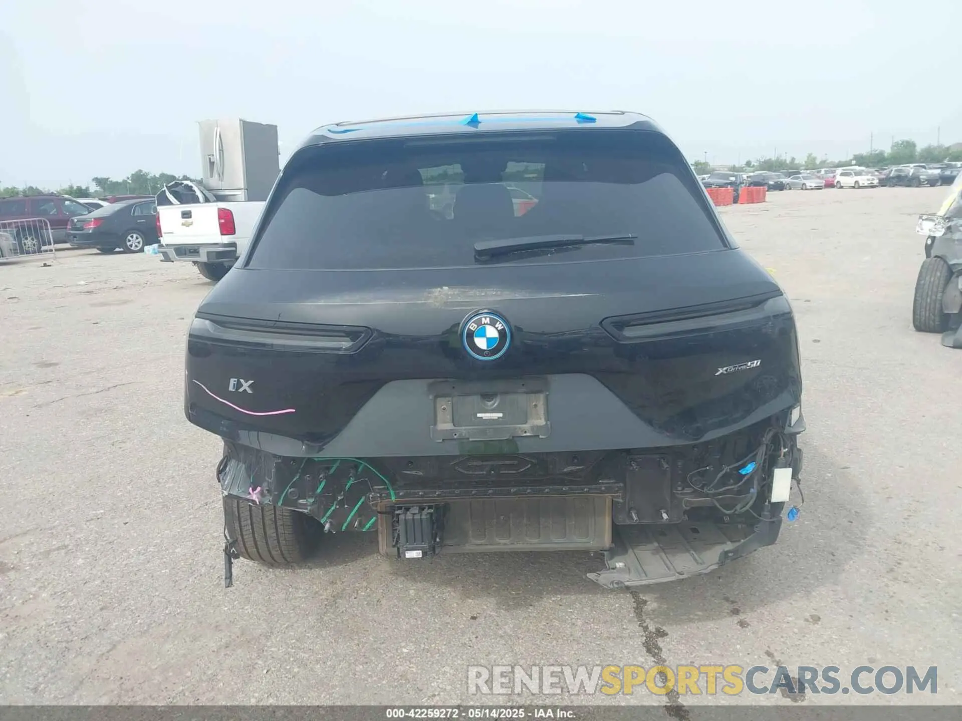 16 Photograph of a damaged car WB523CF01PCL99255 BMW IX 2023
