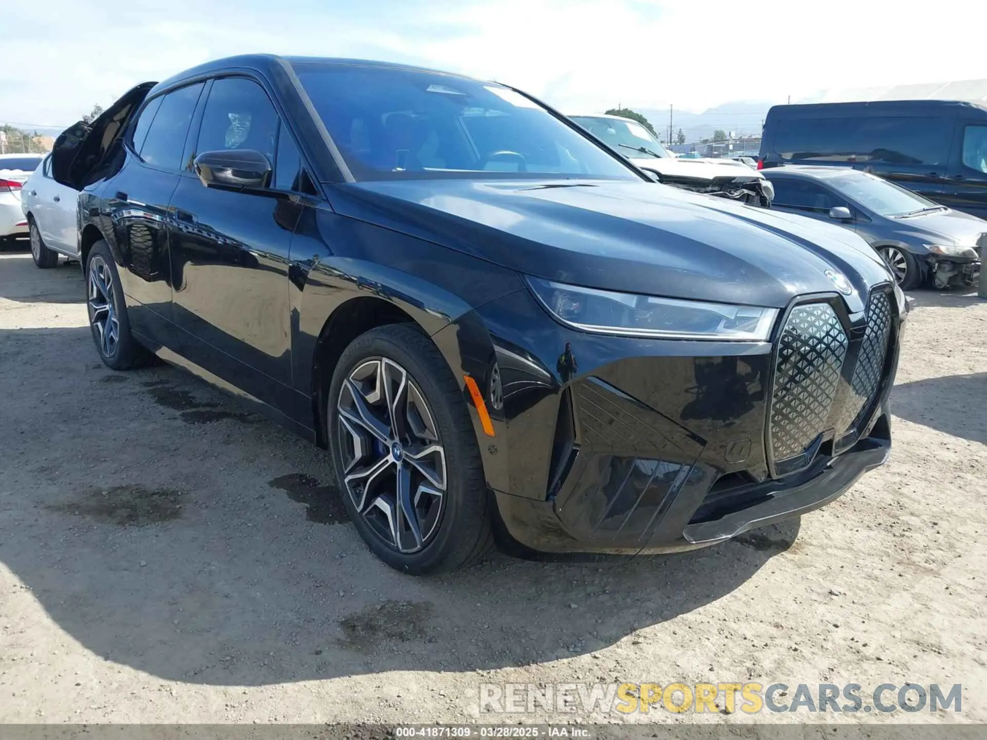 1 Photograph of a damaged car WB523CF01PCM78912 BMW IX 2023