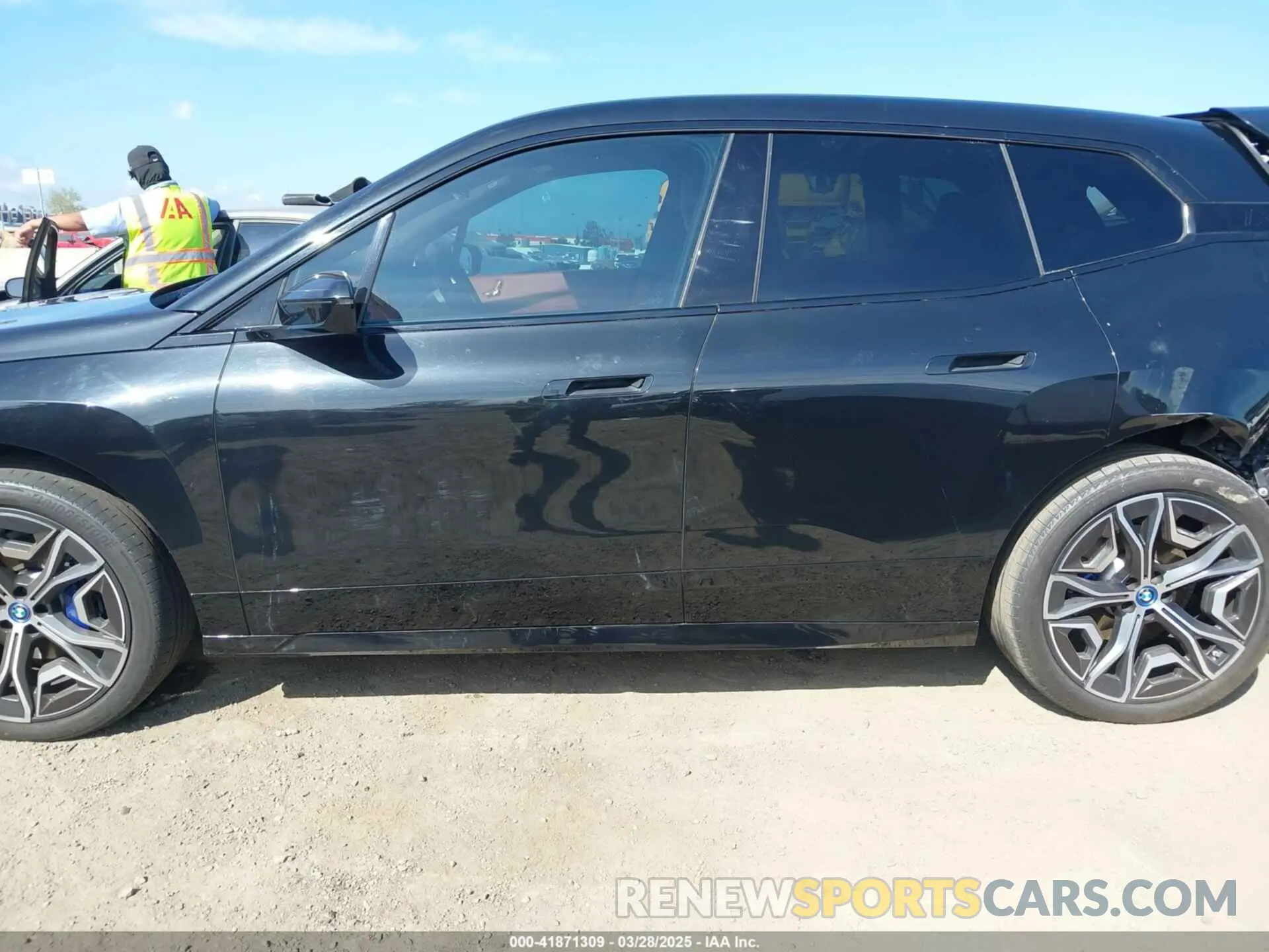 14 Photograph of a damaged car WB523CF01PCM78912 BMW IX 2023