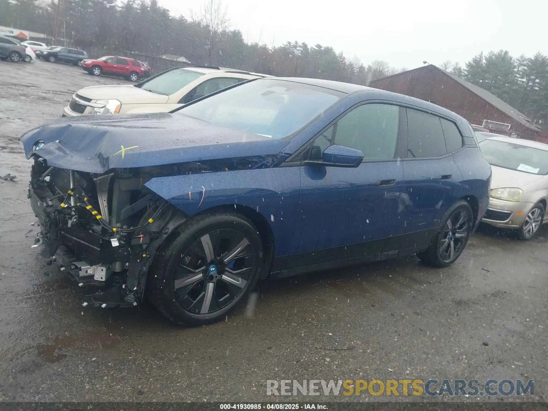 15 Photograph of a damaged car WB523CF08PCM23678 BMW IX 2023