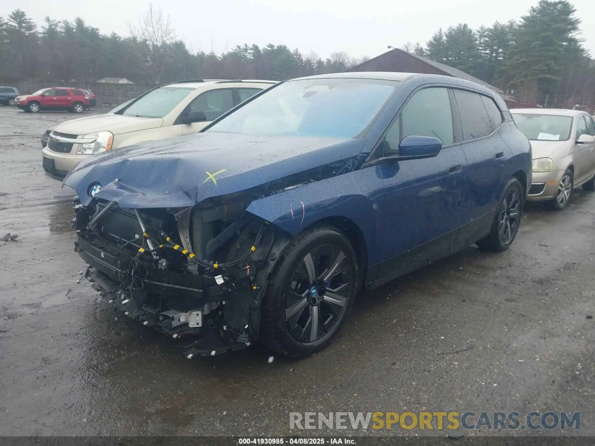 2 Photograph of a damaged car WB523CF08PCM23678 BMW IX 2023