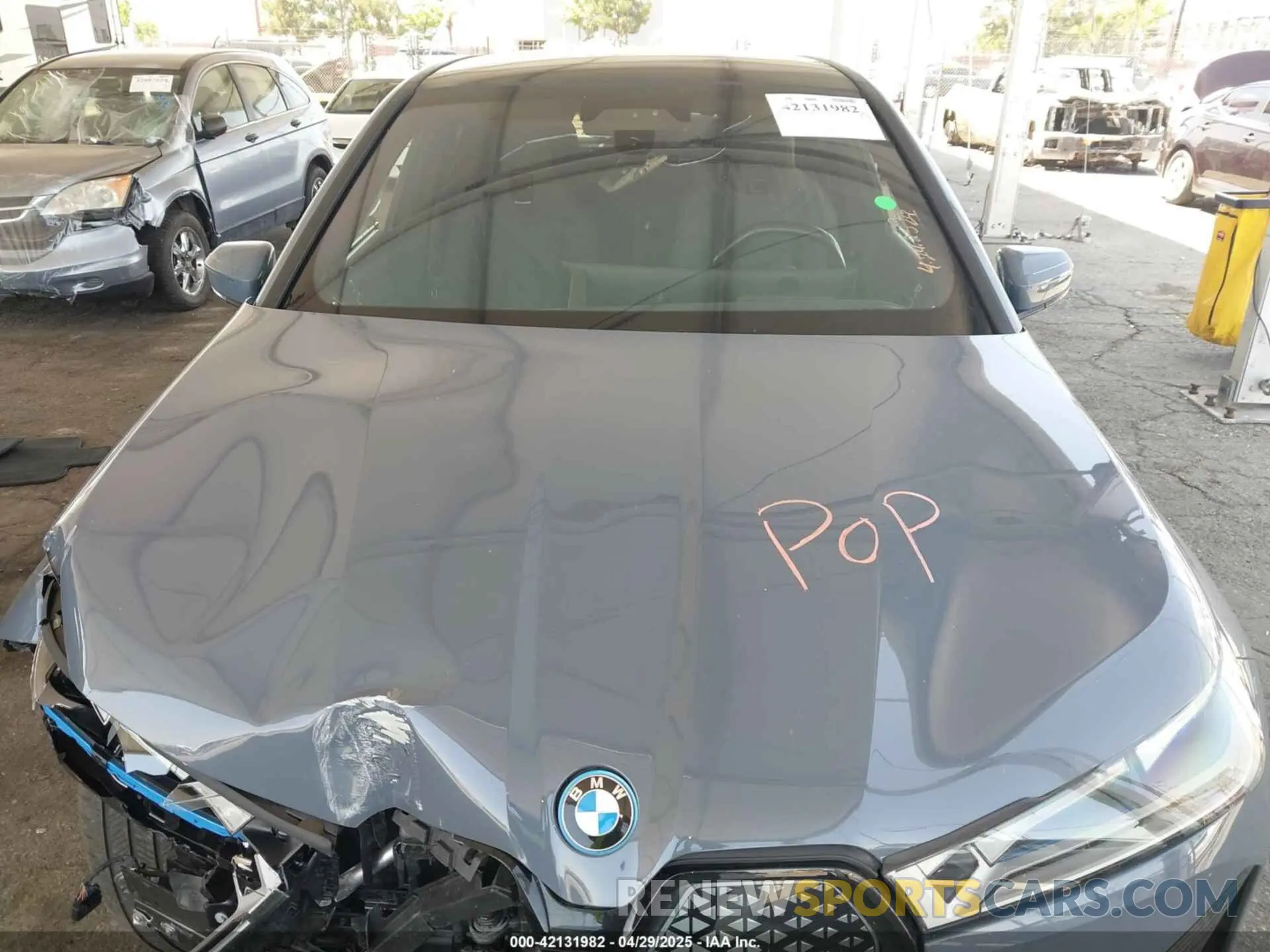 10 Photograph of a damaged car WB533CF04PCM96583 BMW IX 2023