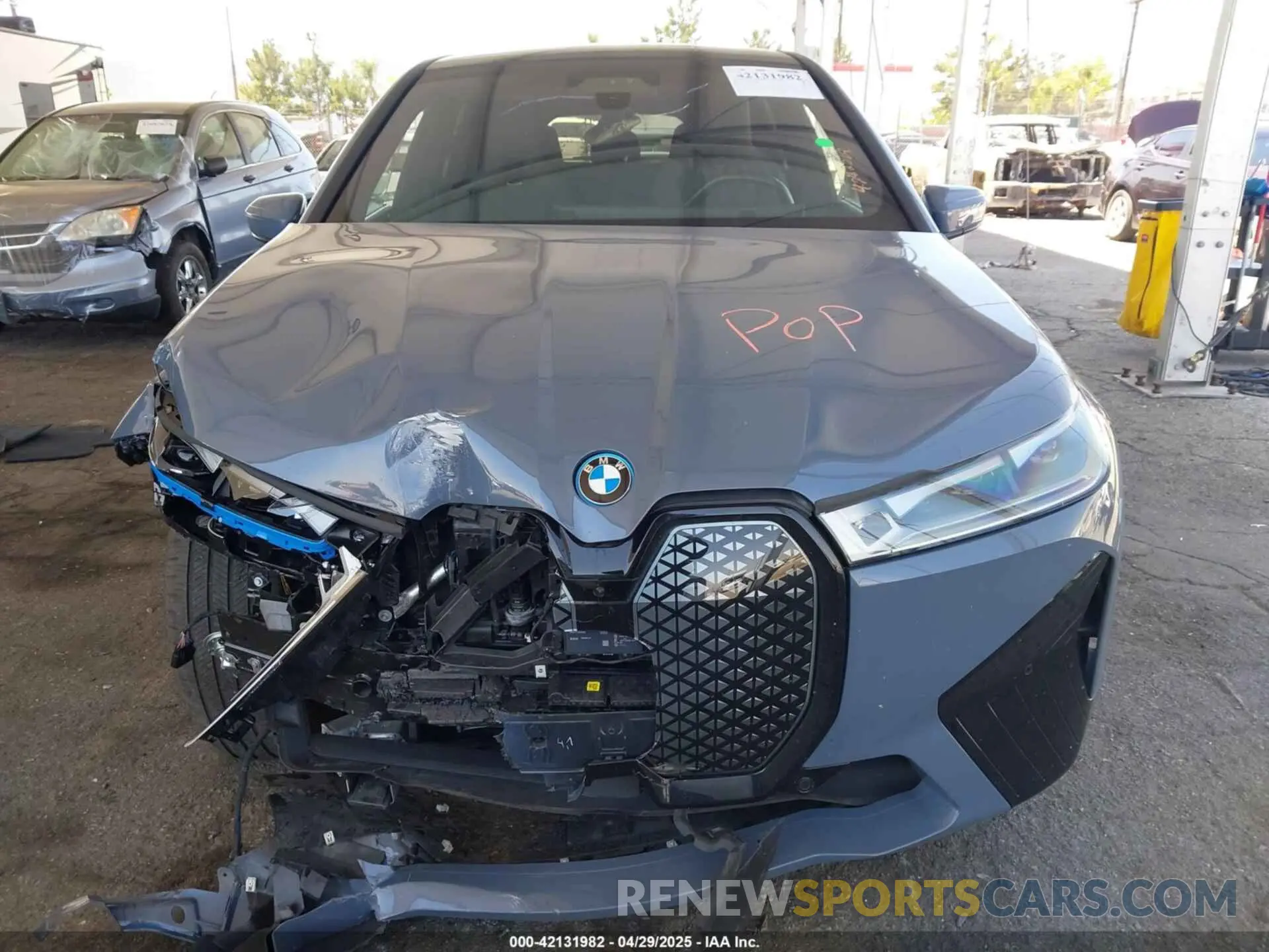 6 Photograph of a damaged car WB533CF04PCM96583 BMW IX 2023