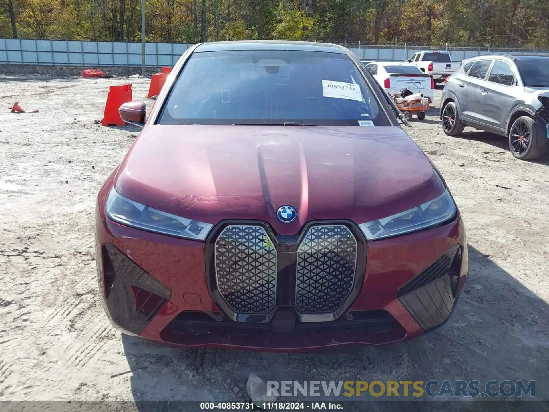 11 Photograph of a damaged car WB533CF07PCK62700 BMW IX 2023