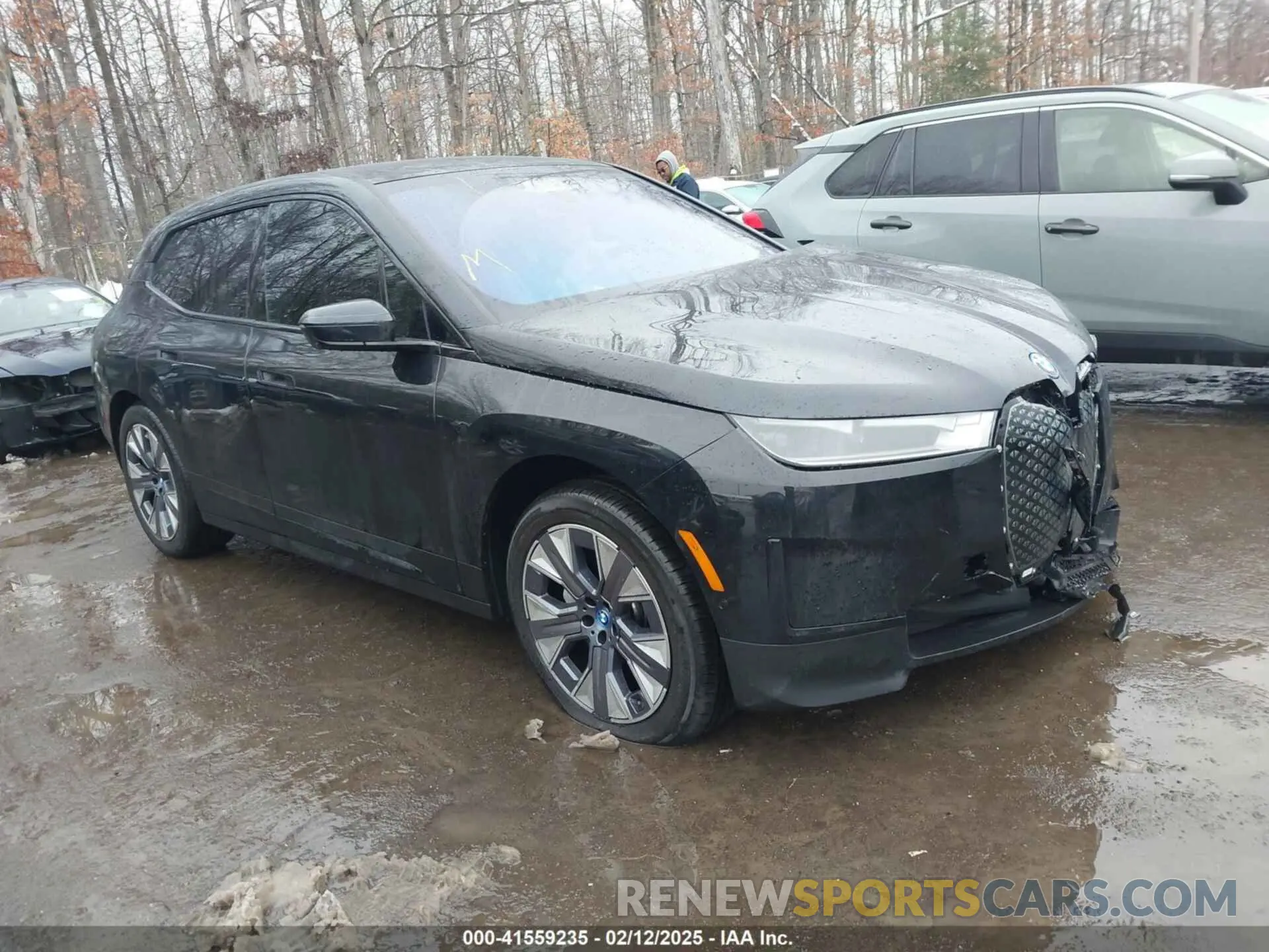 1 Photograph of a damaged car WB523CF04RCR31259 BMW IX 2024