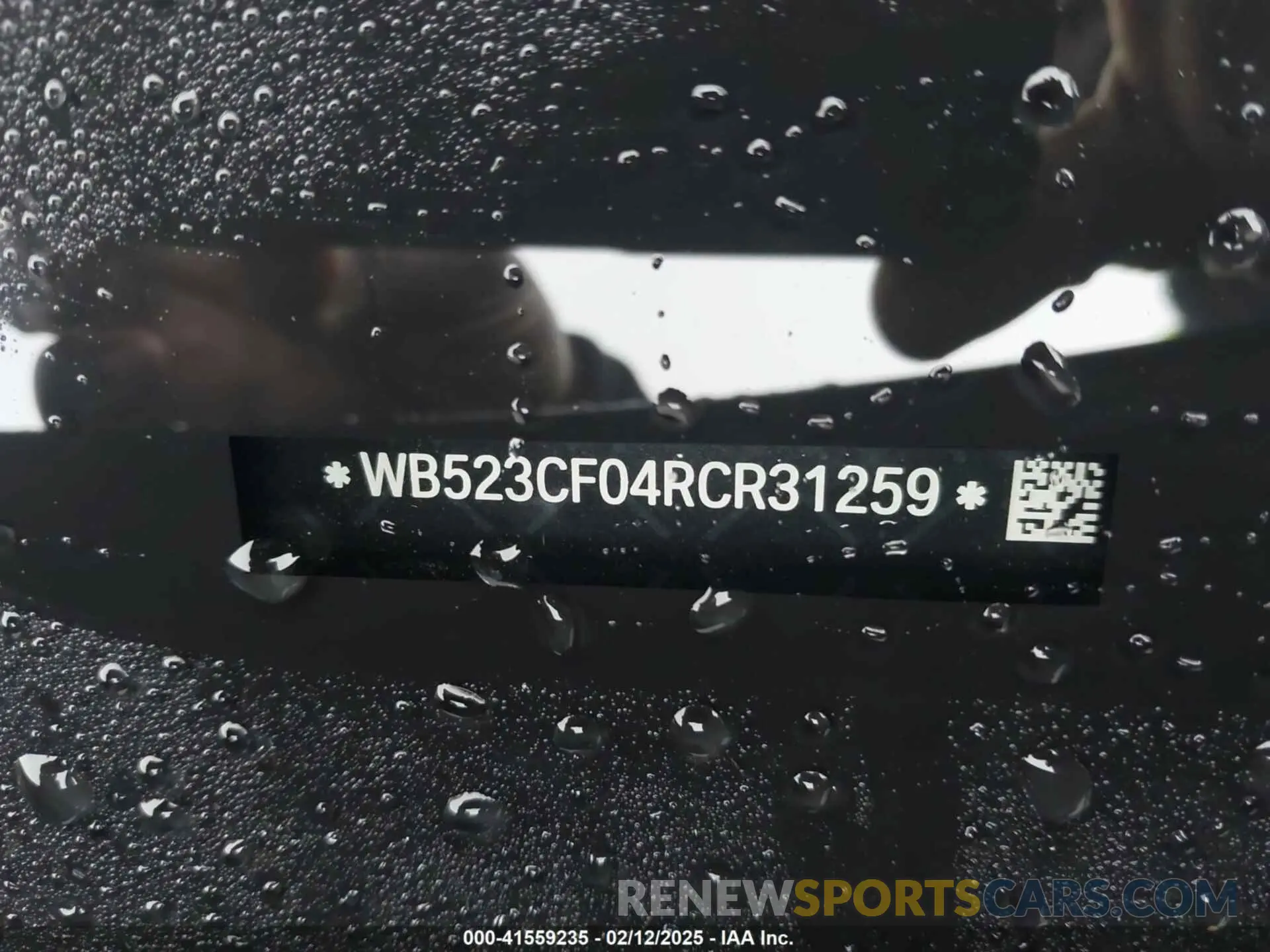 9 Photograph of a damaged car WB523CF04RCR31259 BMW IX 2024