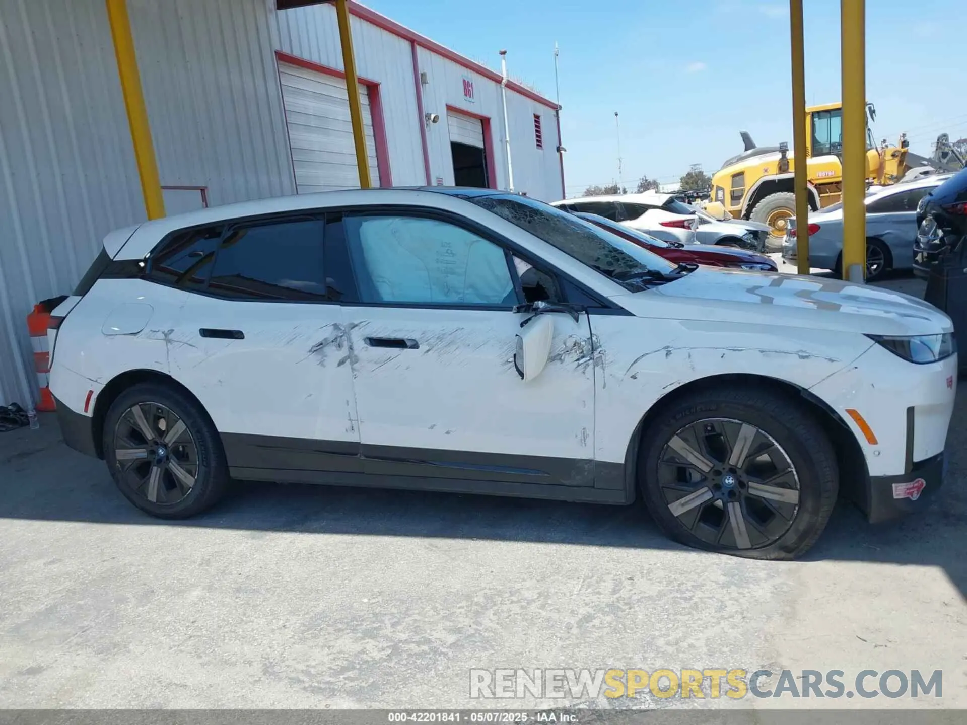 13 Photograph of a damaged car WB523CF05RCR75951 BMW IX 2024